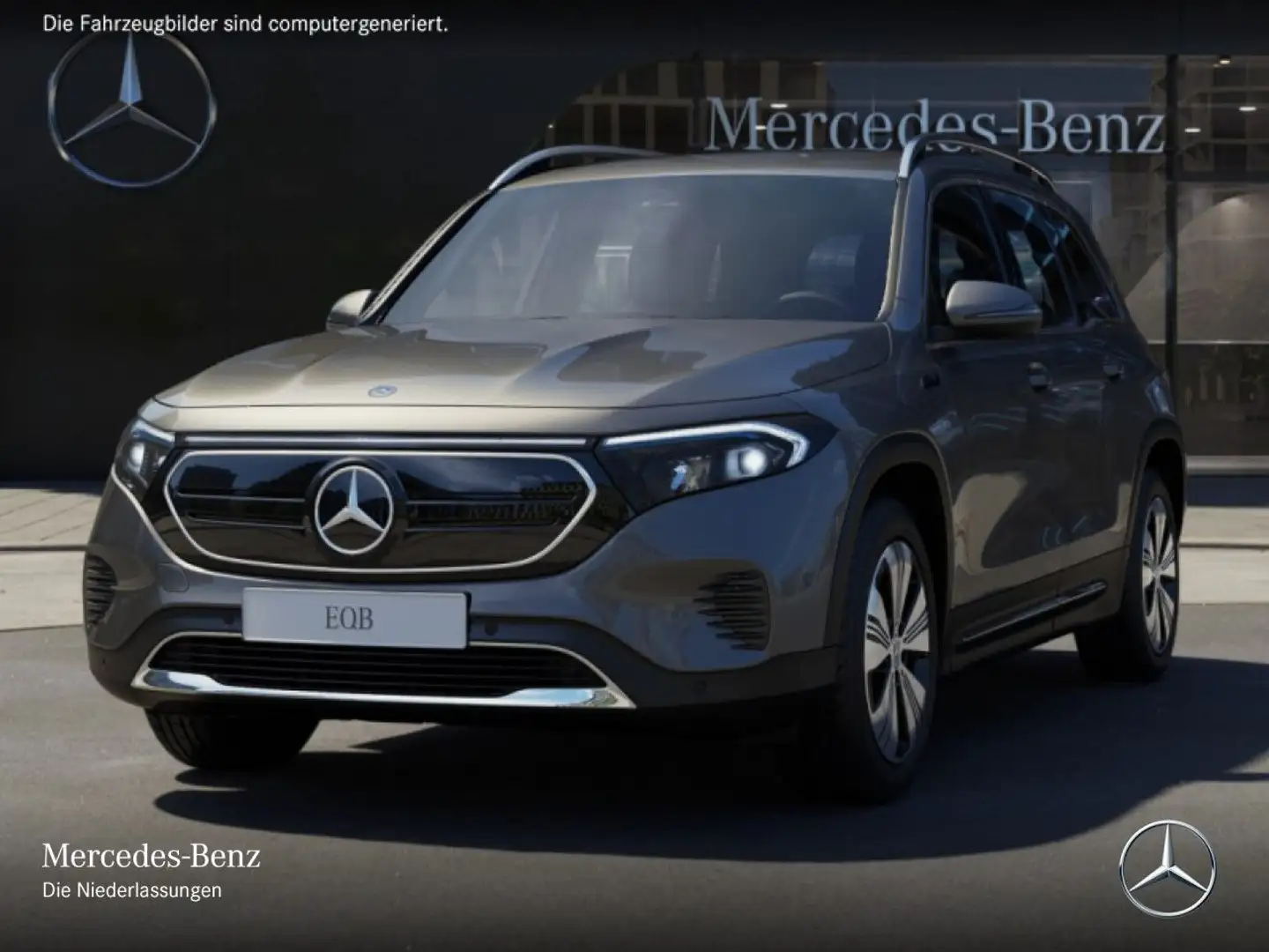 Mercedes-Benz EQB 300 4M PROG+ADVANCED+KAMERA+SPUR Grau - 2
