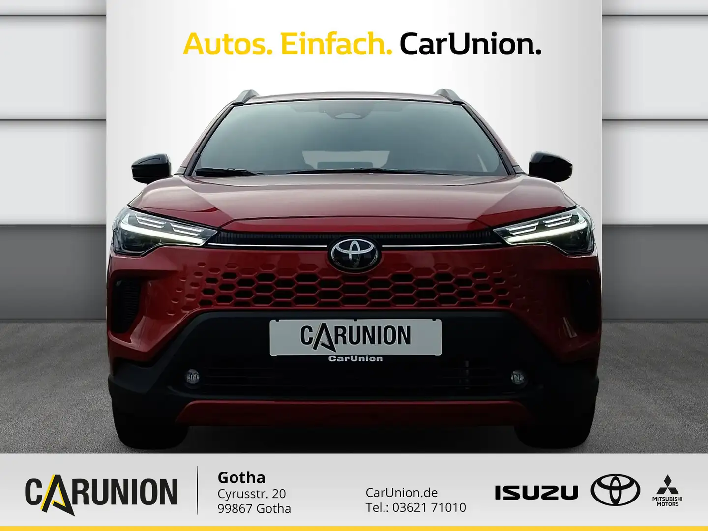 Toyota Corolla Cross 1,8 Kam/ Sitzhzg/ PDC/ Carplay/ DK Rot - 2