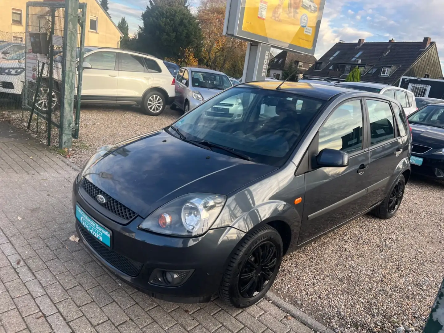 Ford Fiesta Connection*TÜV NEU*KLIMA*TOP AUTO* Grau - 2