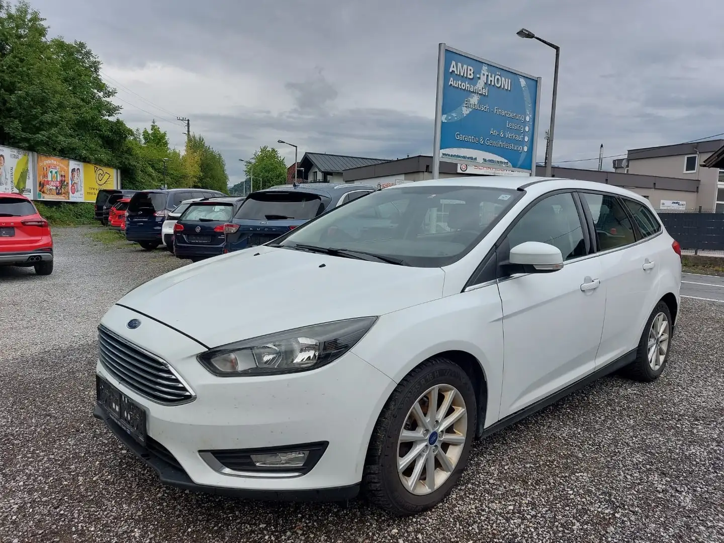 Ford Focus 1,5 TDCi Titanium 120 PS,* Gültige §57a,...* Weiß - 1