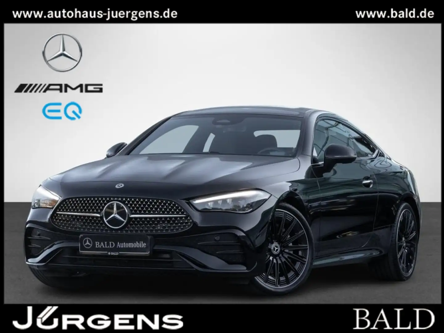 Mercedes-Benz CLE 200 Coupé AMG-Sport/Pano/Memo/Night/Totw/20" Schwarz - 1