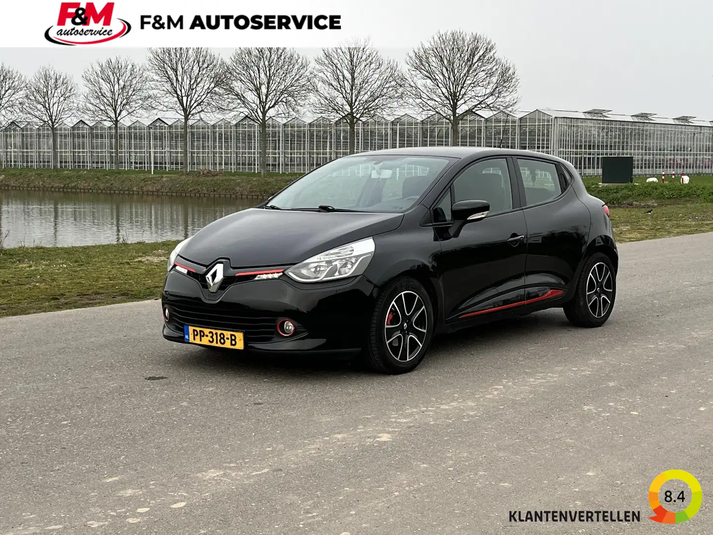 Renault Clio 0.9 TCe Authentique Airco Schwarz - 1