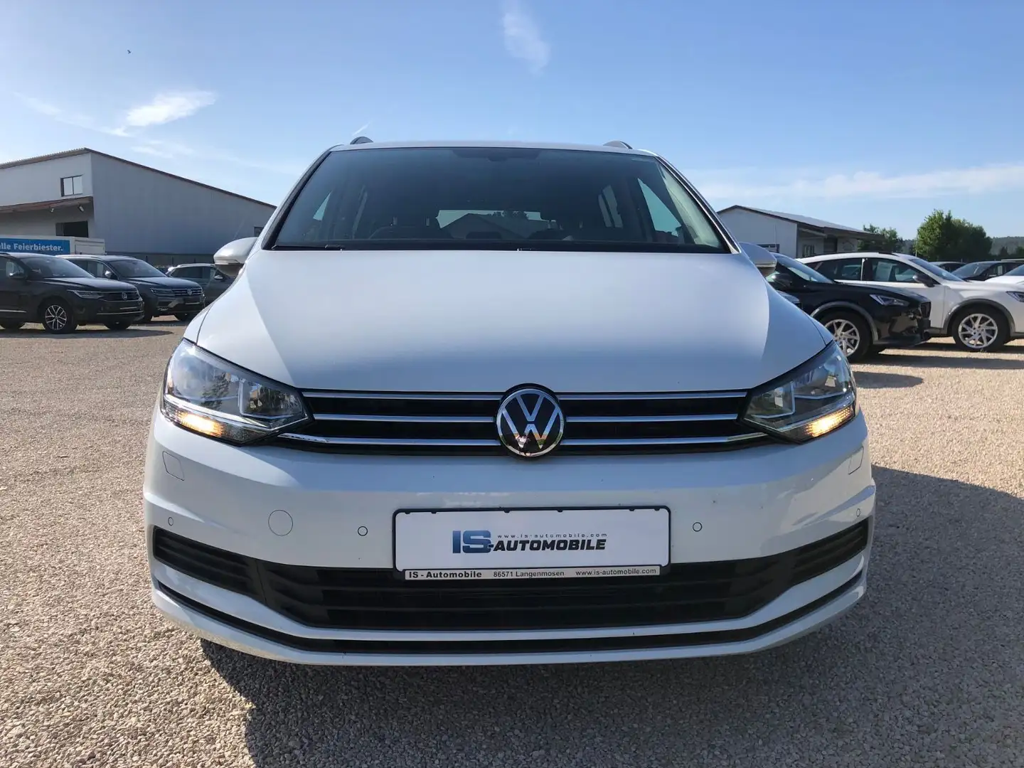 Volkswagen Touran Comfortline ,NAVI,ACC,SHZ,AHK,RFK,DAB,PDC Weiß - 2