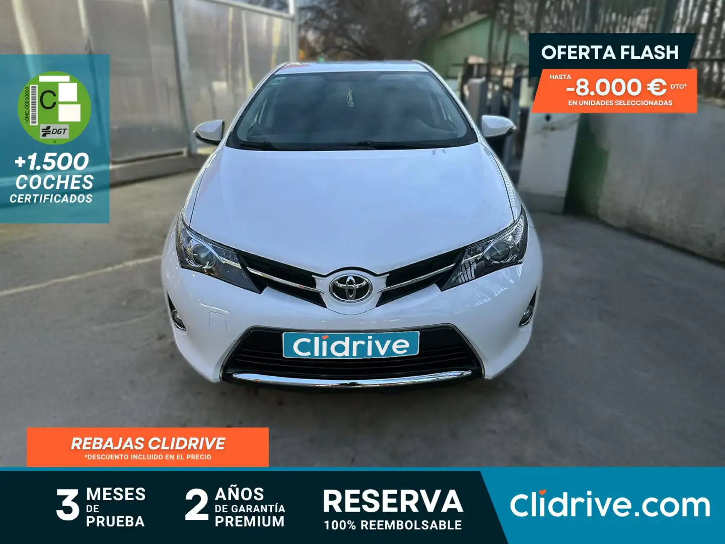Toyota Auris 130 Active Blanco - 1