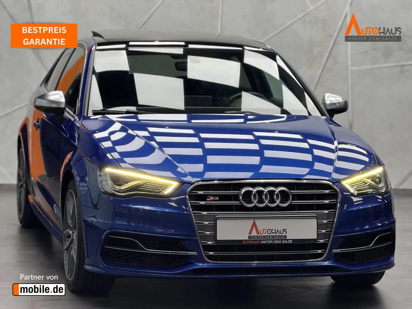 Audi S3 2.0 TFSI quattro 2.0TFSI |PANO|B&O|SEPANGBLAU Blau - 1
