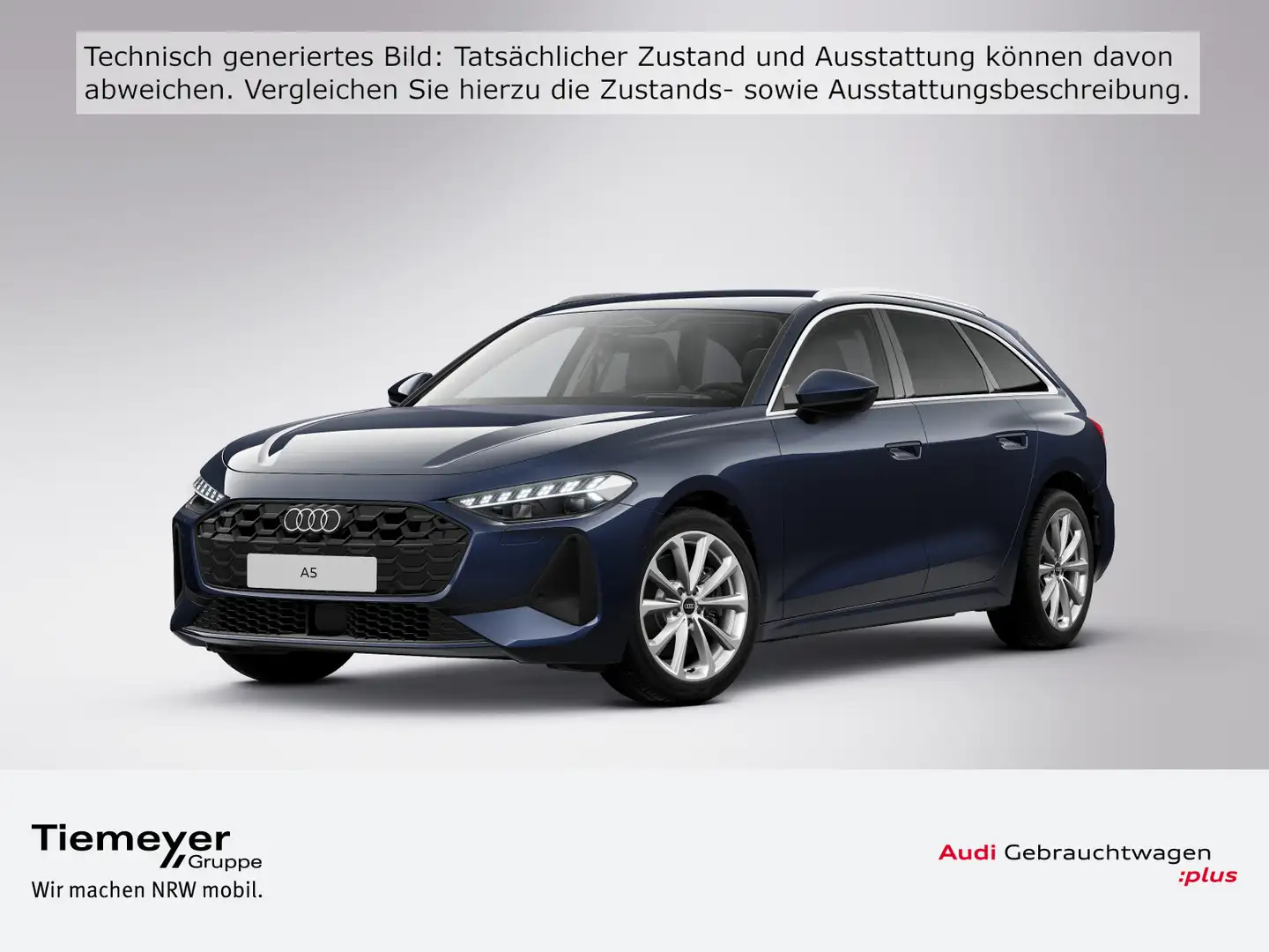 Audi A5 TDI LED+ LEDER HuD KAMERA Blau - 1