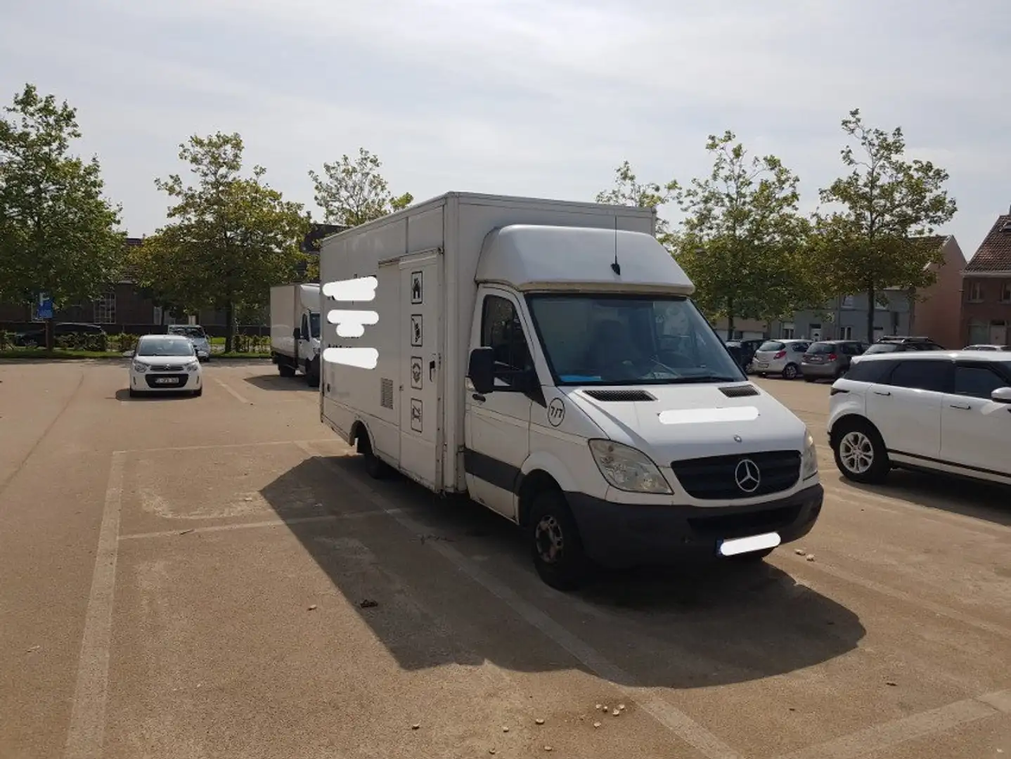 Mercedes-Benz Sprinter 316 CDI EURO5 hayon lift PERMIS B 35m3 Wit - 1