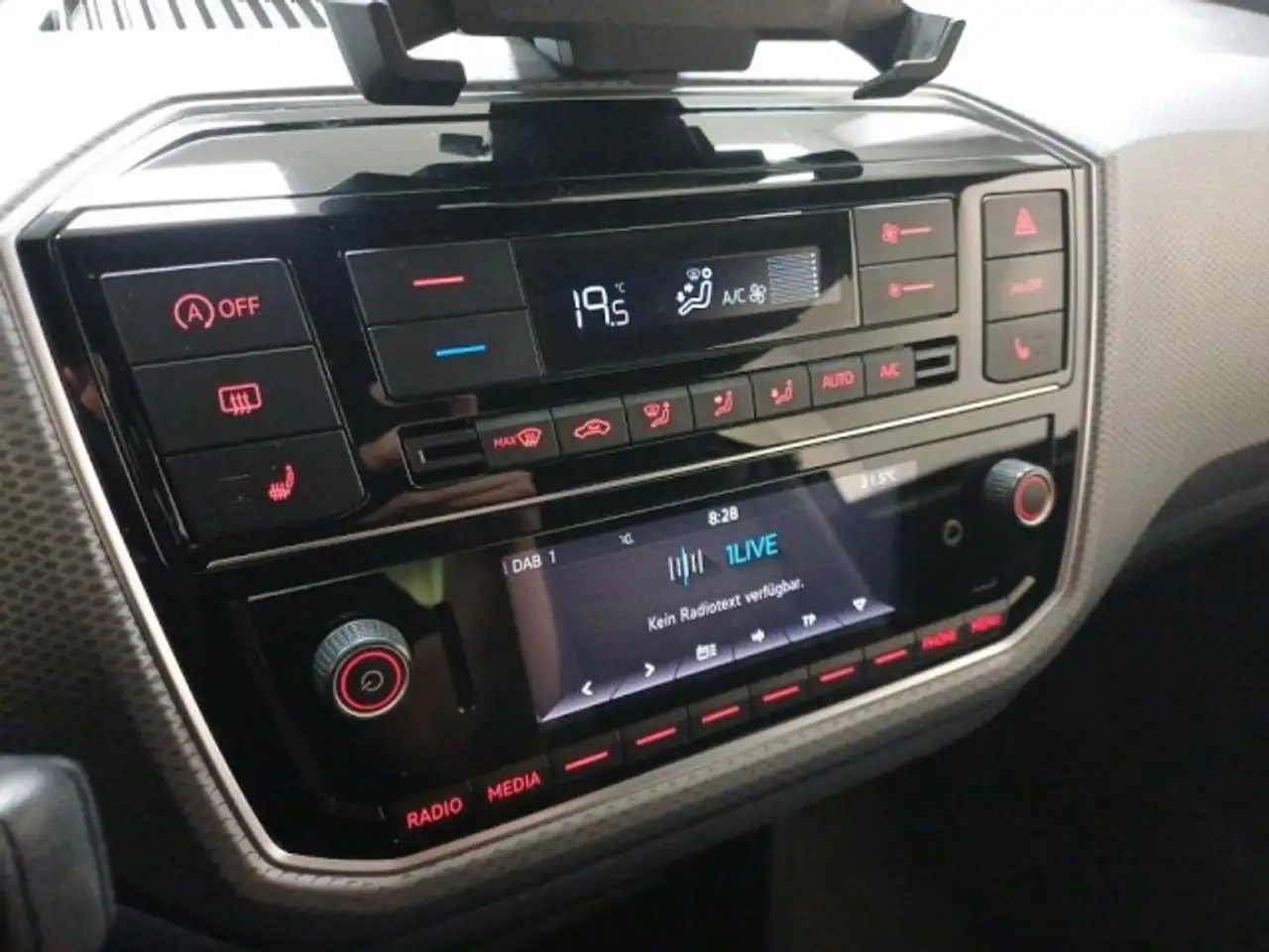 Volkswagen Up ! 1.0 Active Klima Rückfahrkamera Sitzheizung, миниатюра 8