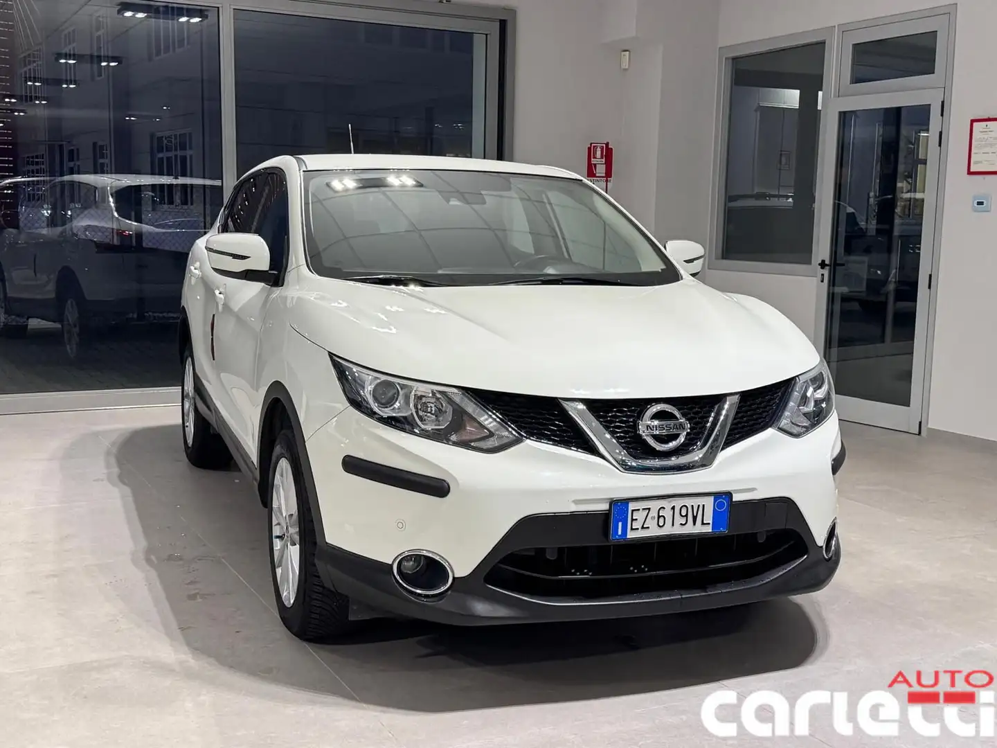 Nissan Qashqai Qashqai 1.5 dCi Tekna Blanc - 2