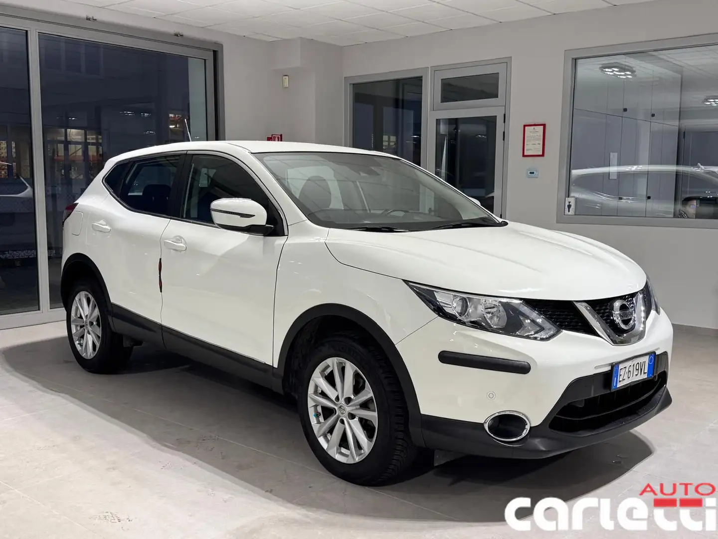 Nissan Qashqai Qashqai 1.5 dCi Tekna Blanc - 1