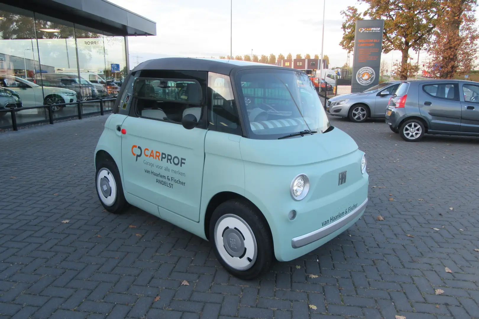 Fiat Topolino Brommobiel Panoramadak Verde - 2