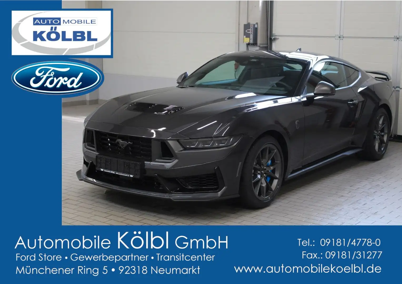 Ford Mustang Fastback Dark Horse Aut., MAGNERIDE/B&O Gris - 1