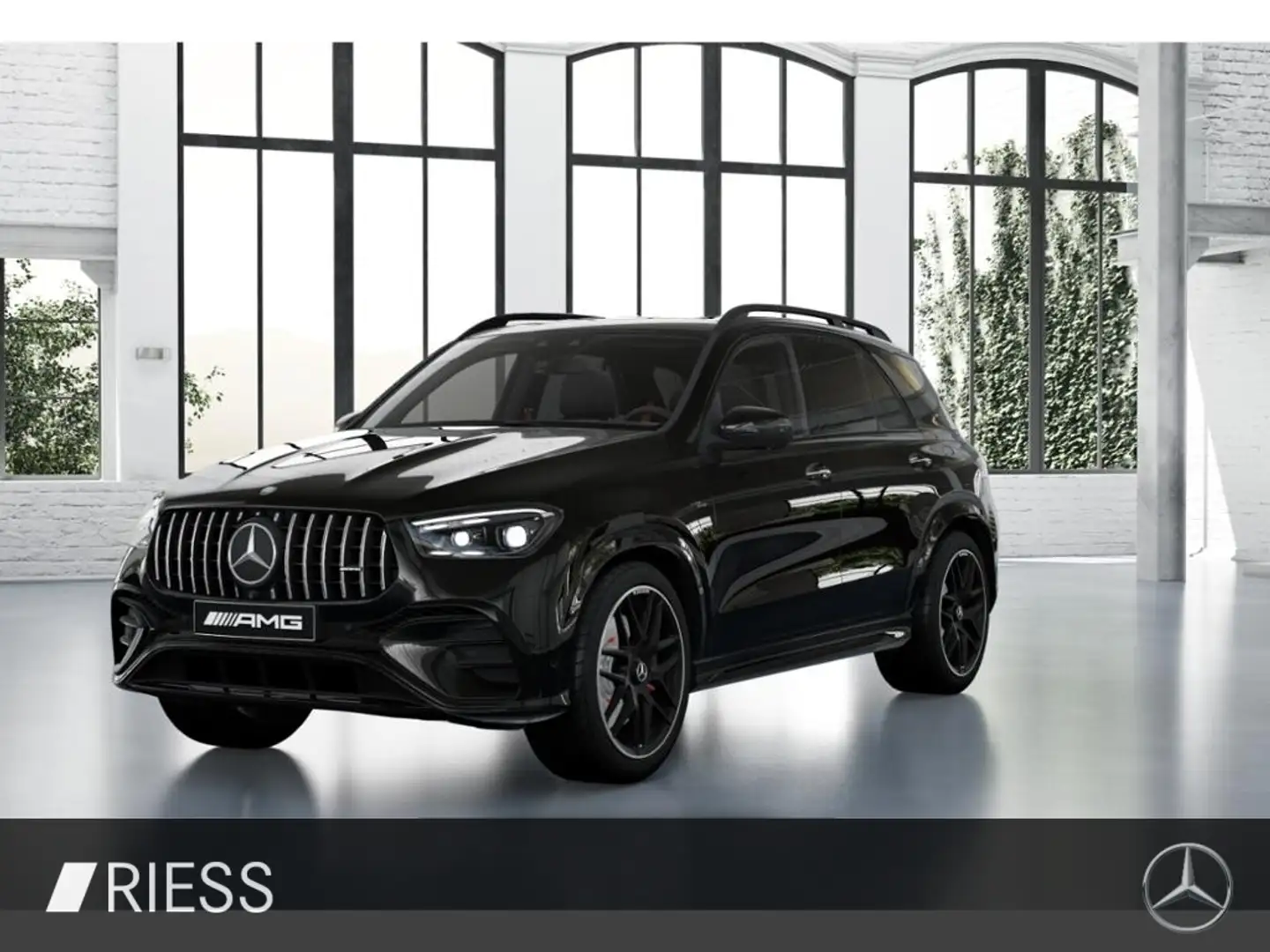 Mercedes-Benz GLE 53 AMG HYBRID 4M SD SpurW Sportauspuff PDC Noir - 1