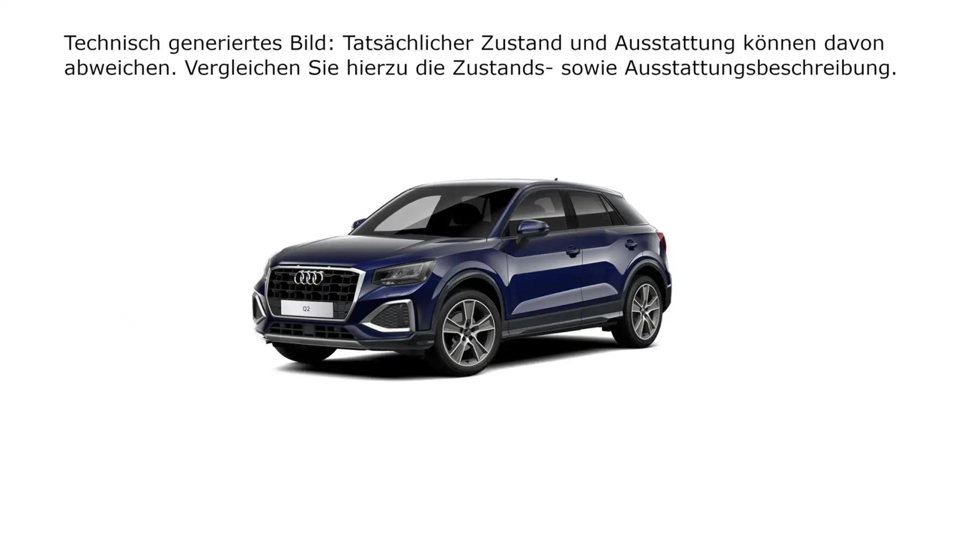 Audi Q2 30 TFSI advanced Blau - 2