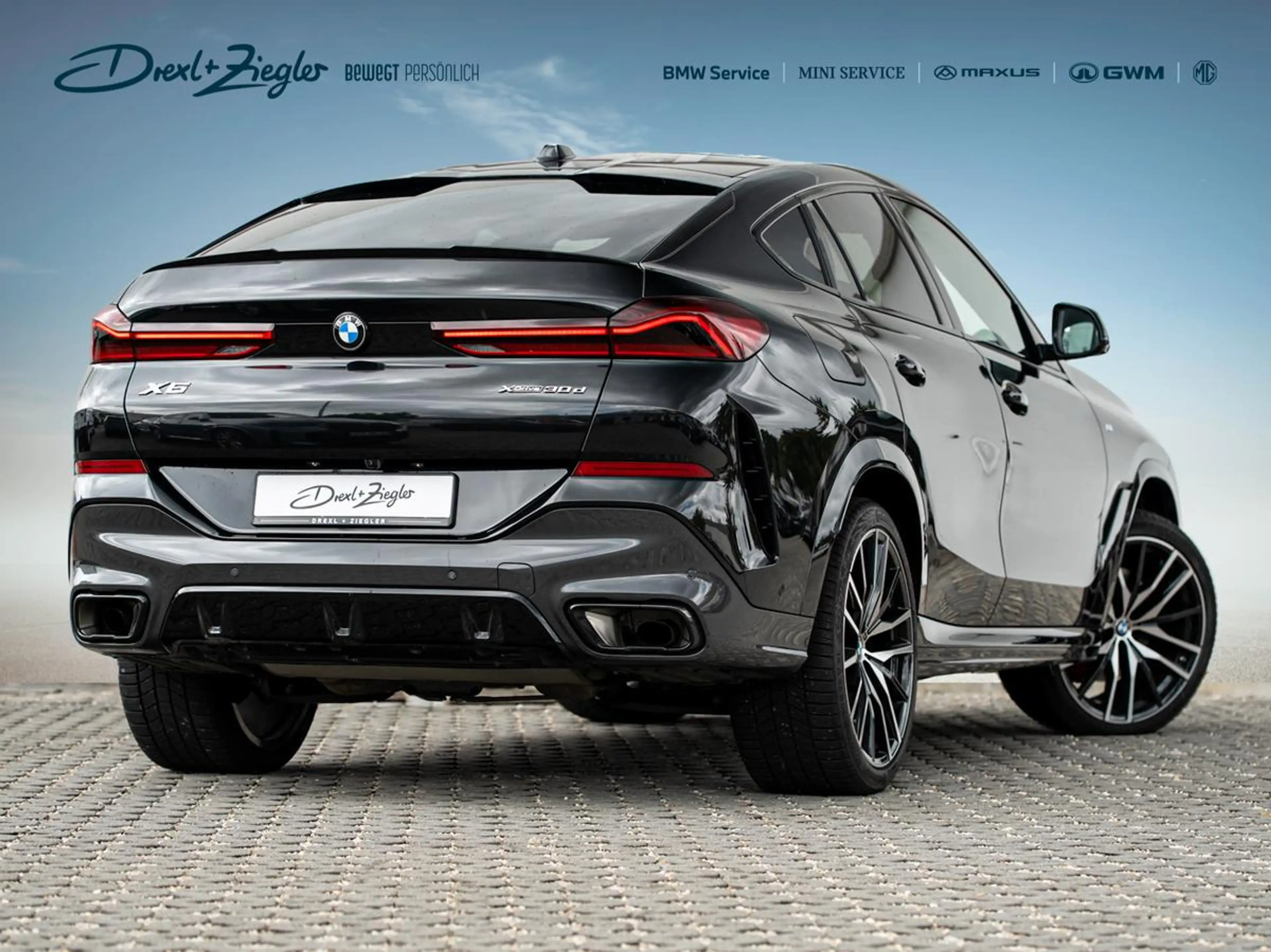 BMW X6 xDrive30d M Sport PRO 22 ACC 2-ALuft PANO 360 — photo 3