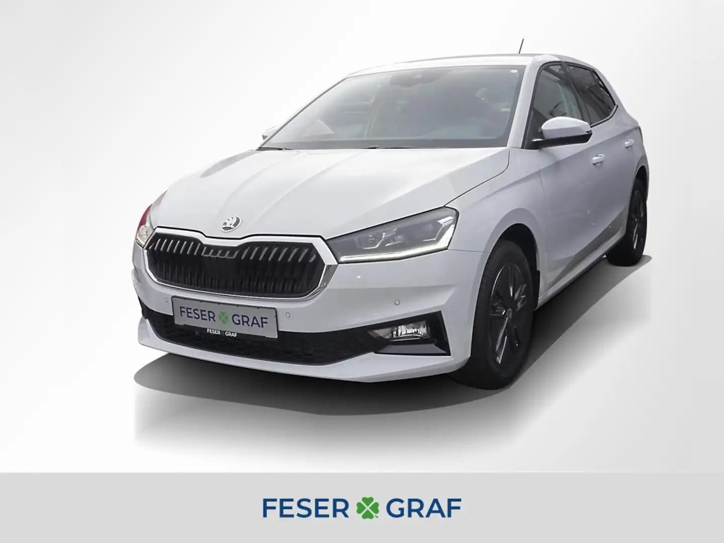 Skoda Fabia Selection 1,0l TSI *NAVI KAMERA SHZ KEYLESS* Weiß - 1