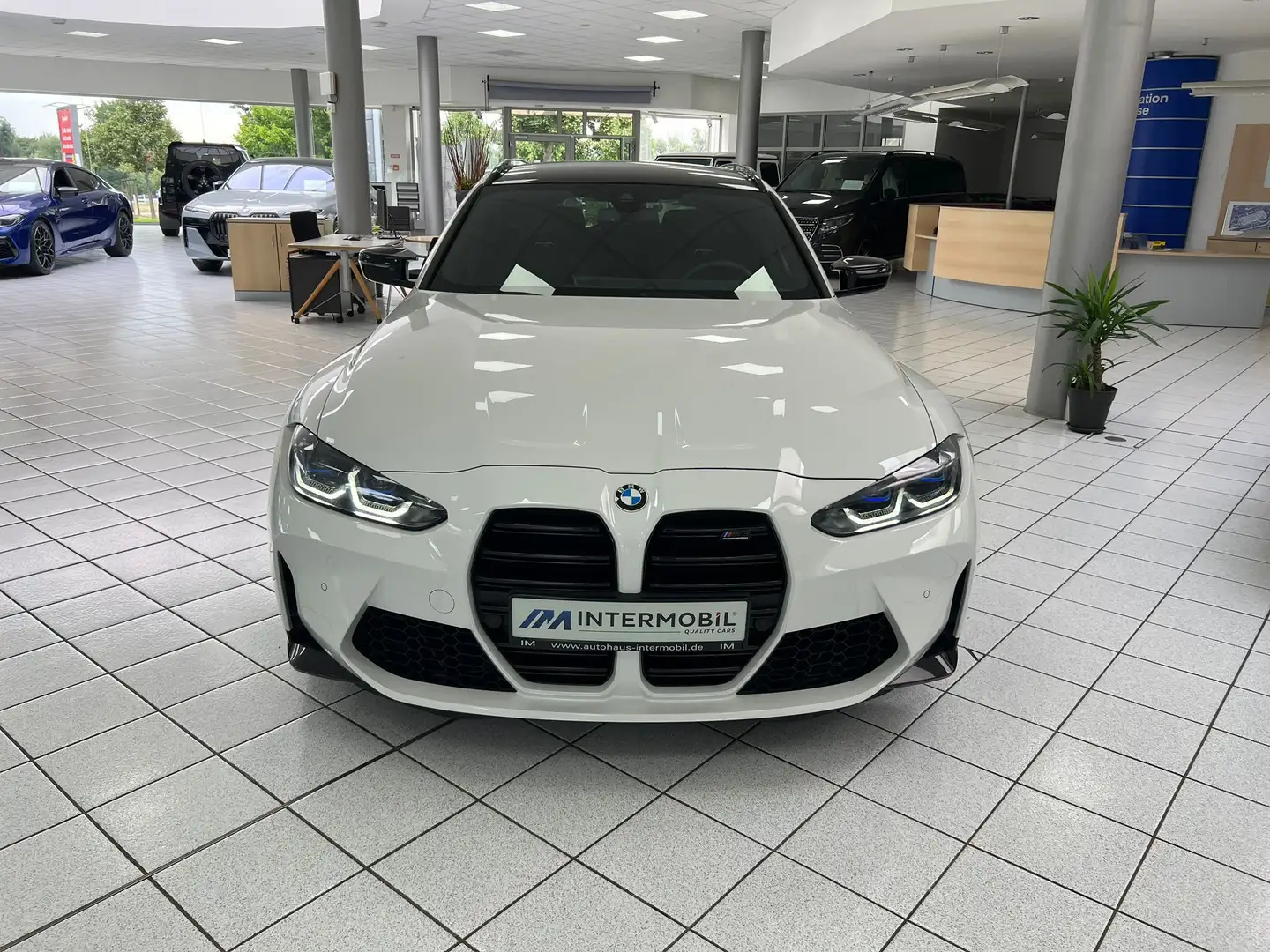 BMW M3 Competition Touring xDrive*LASER*H-K*MEMO*CAM Weiß - 2