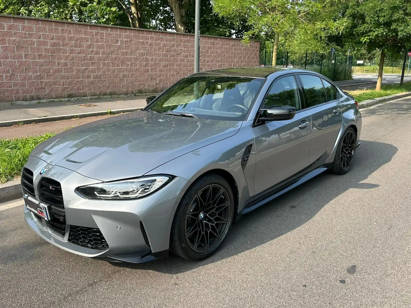 BMW M3 M3 3.0 Competition auto GARANZIA 2027 - TAGLIANDI Grigio - 1