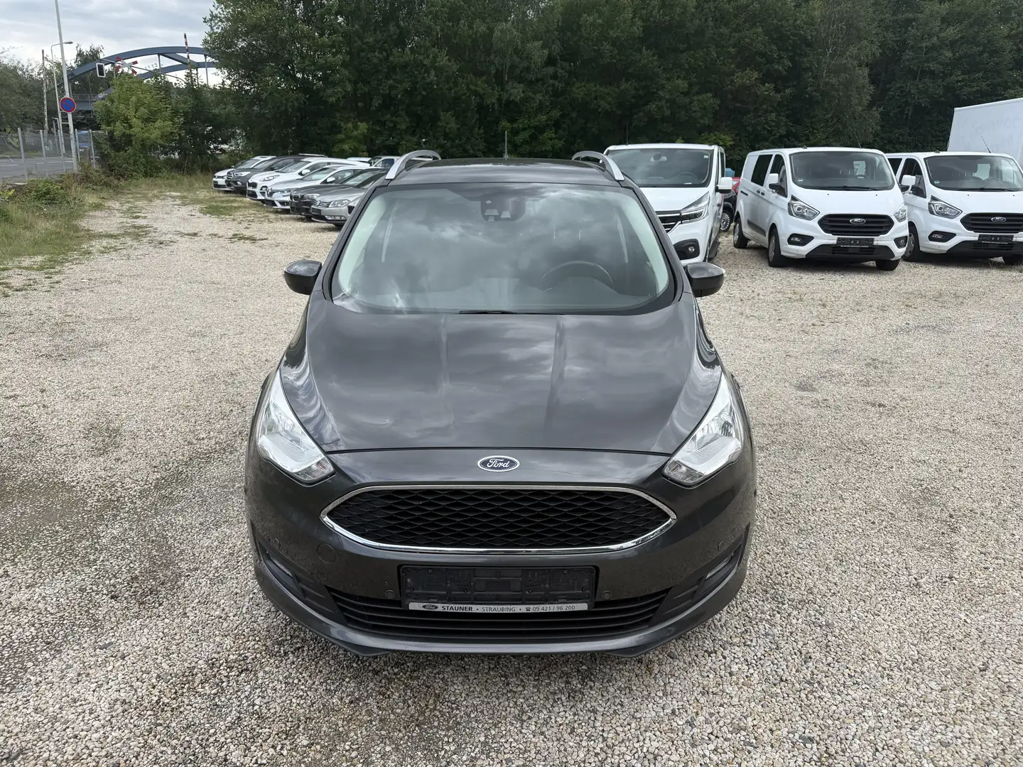 Ford Grand C-Max Cool  7 Sitze Top Zustand Service und tüv neue Grau - 1