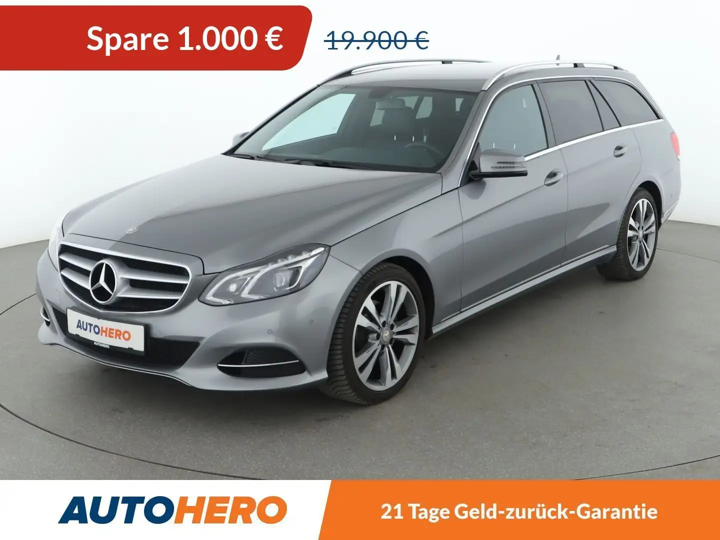 Mercedes-Benz E 200 CGI T BlueEfficiency Avantgarde Aut.*LED*NAVI* Szary - 1