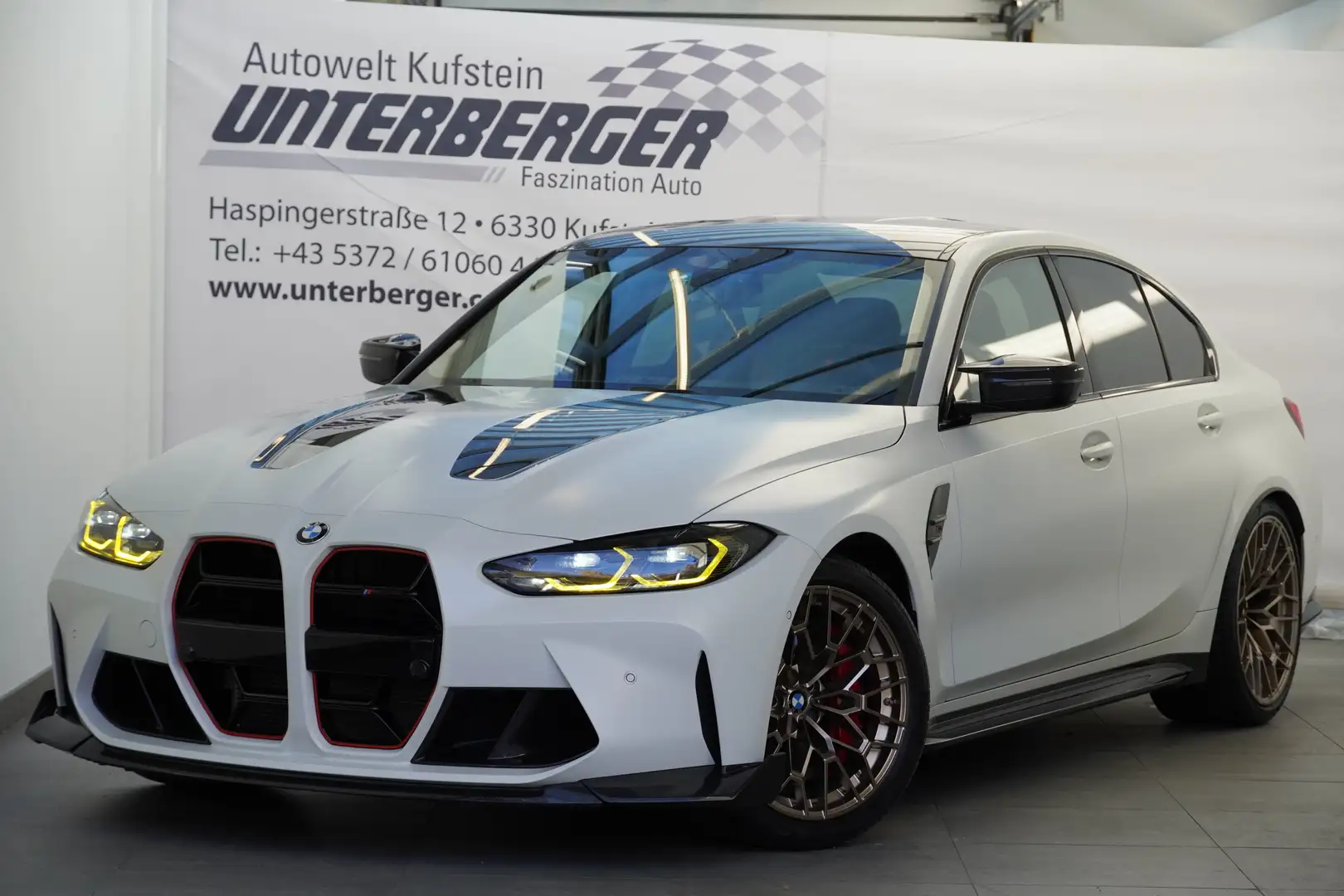 BMW M3 CS Limousine G80 / Steuerausweisbar Weiß - 1