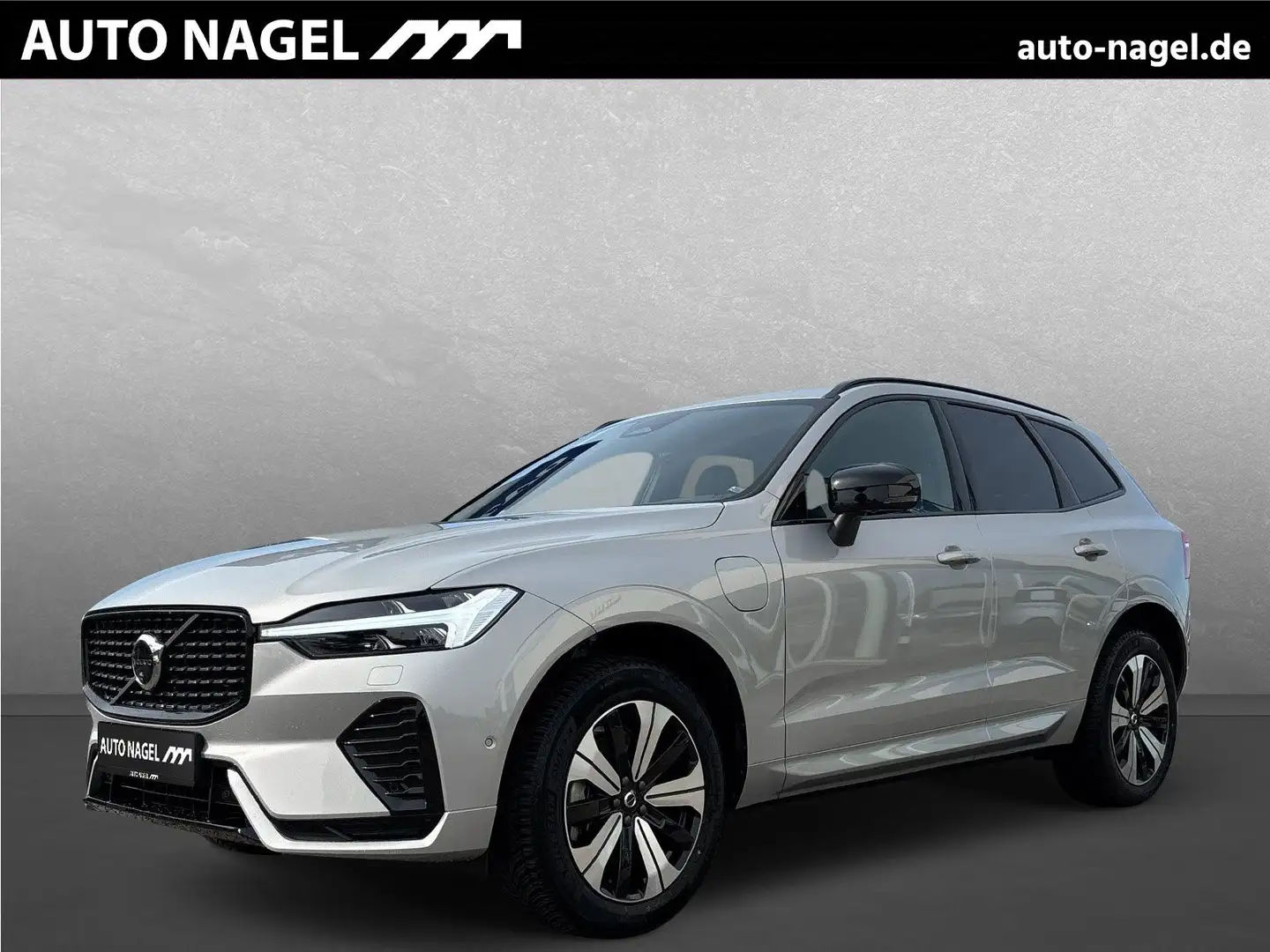 Volvo XC60 T8 AWD PHEV Plus Dark 360°+PANO+AHK+GJR Серебристый - 1