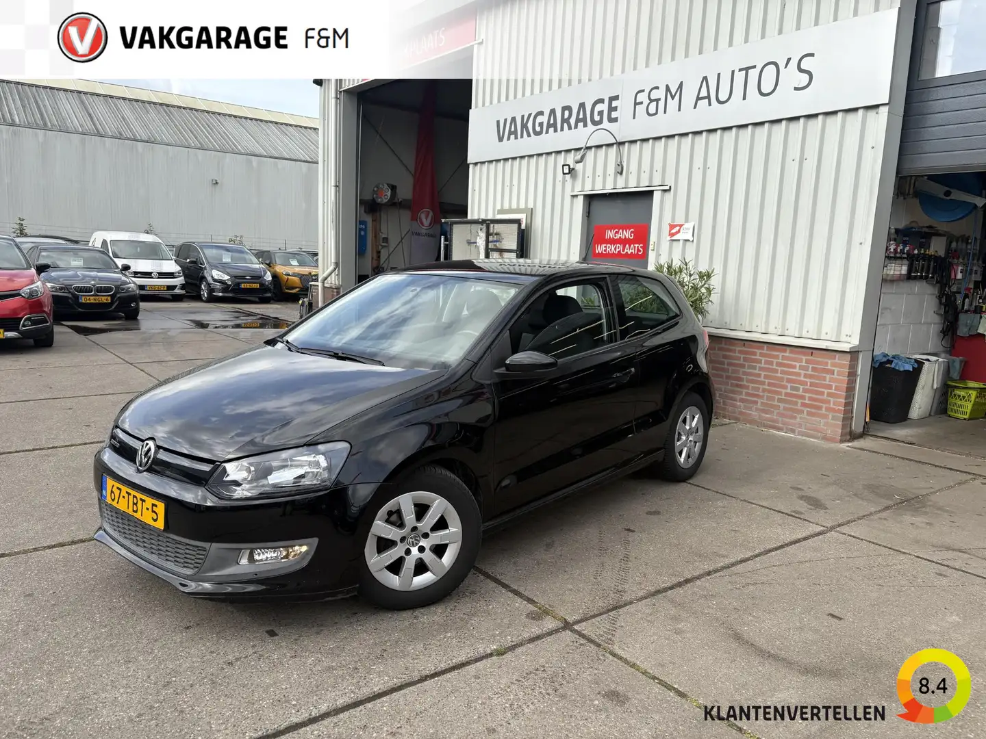 Volkswagen Polo 1.2 TDI BlueMotion Comfortline Noir - 1