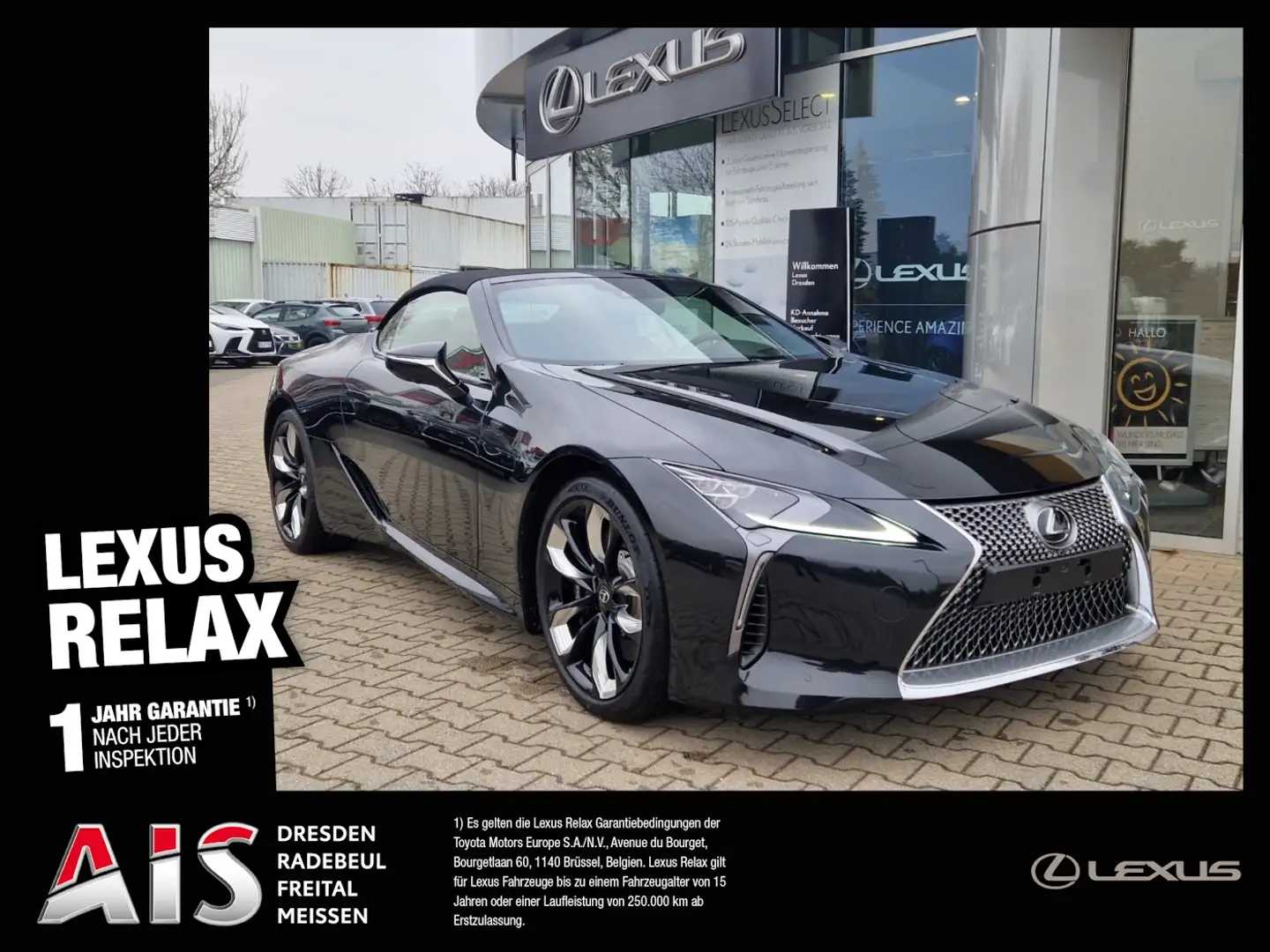 Lexus LC 500 V8 Cabriolet Performance-Paket Gris - 1