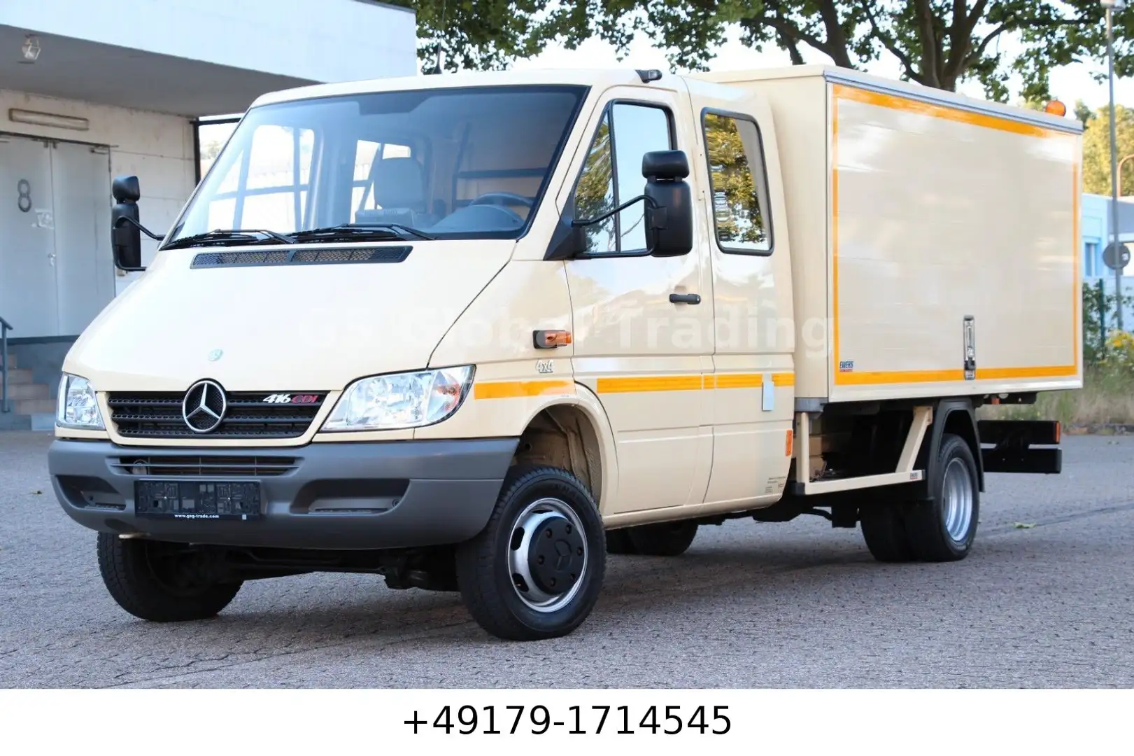 Mercedes-Benz Sprinter 416 CDI 4x4 Sperre AHK Navi  Bluetooth Beige - 1