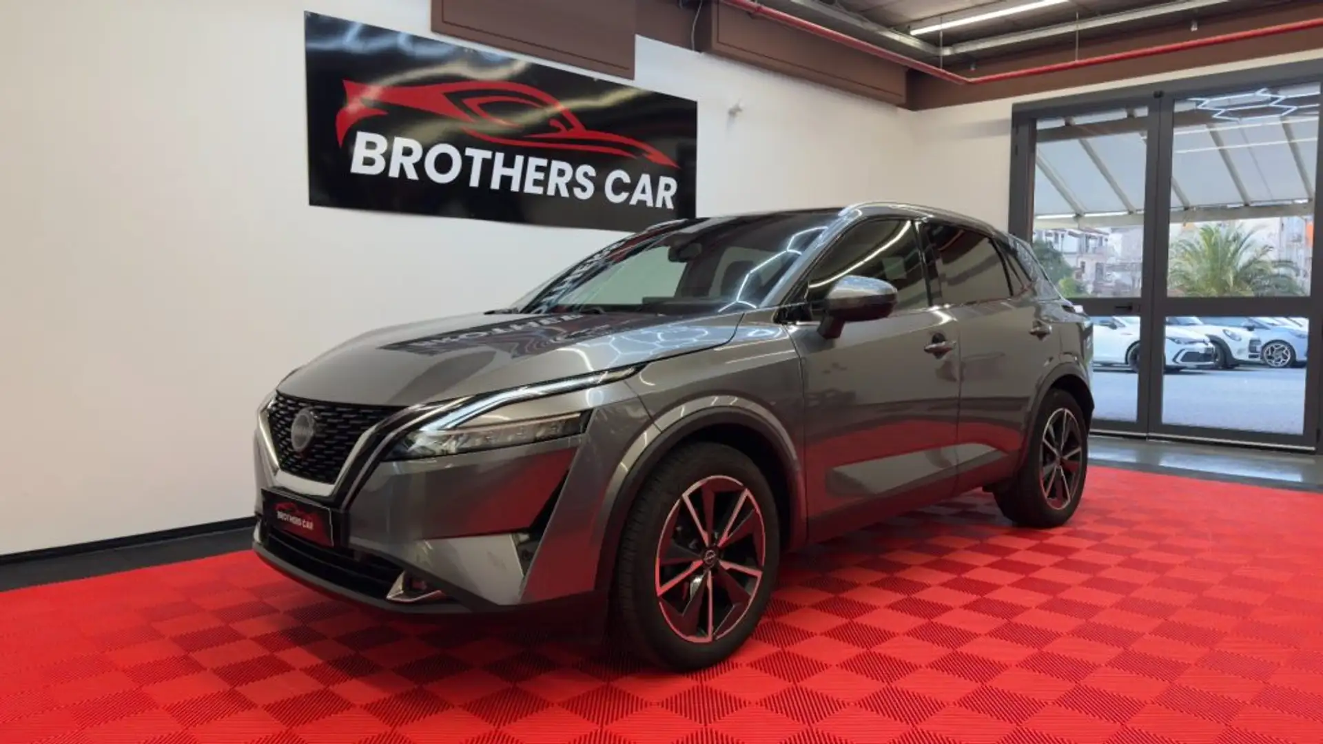 Nissan Qashqai Tekna+ tetto - head up full Gris - 1