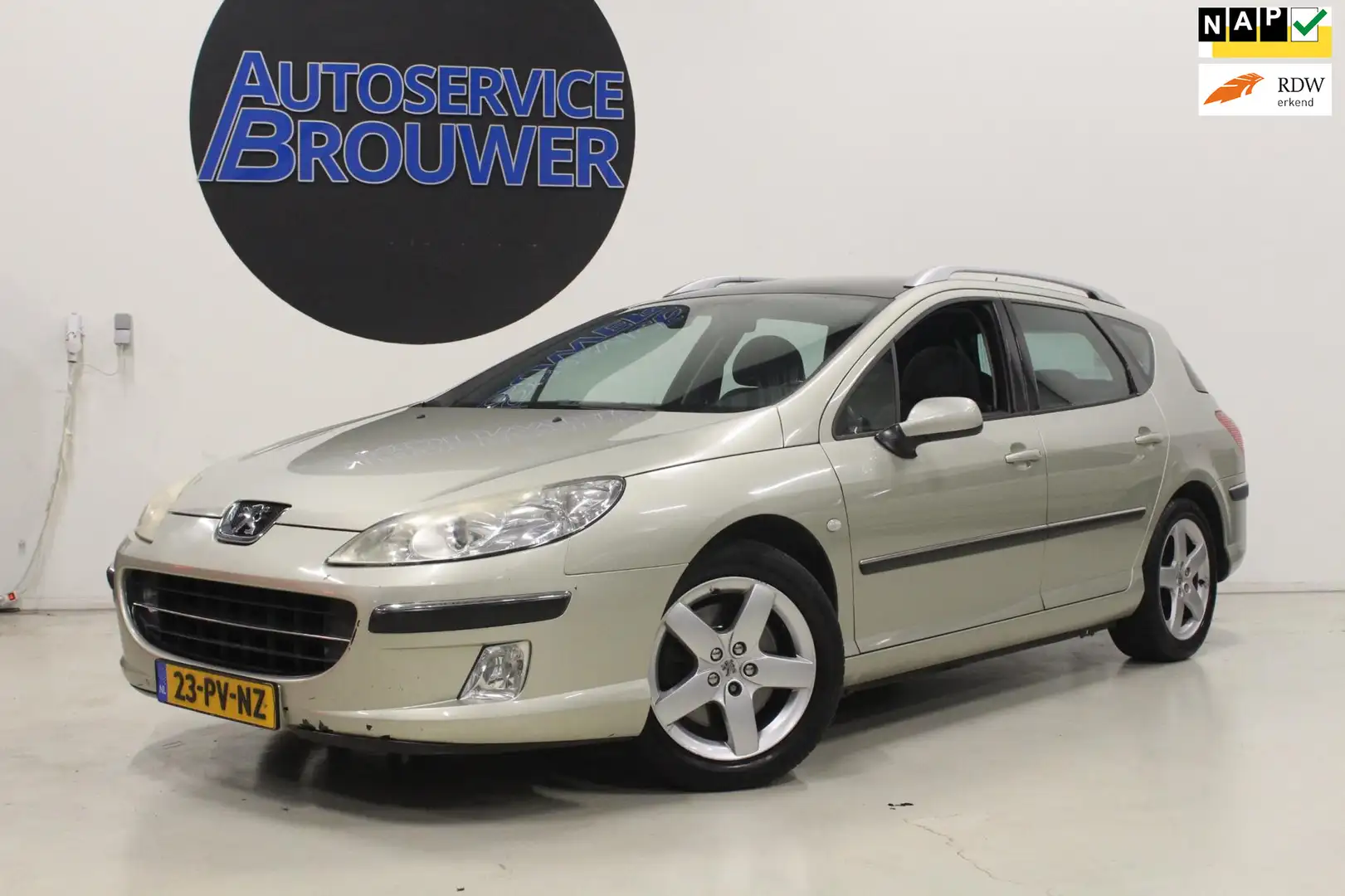 Peugeot 407 SW 2.2-16V XT Panoramadak Grijs - 1