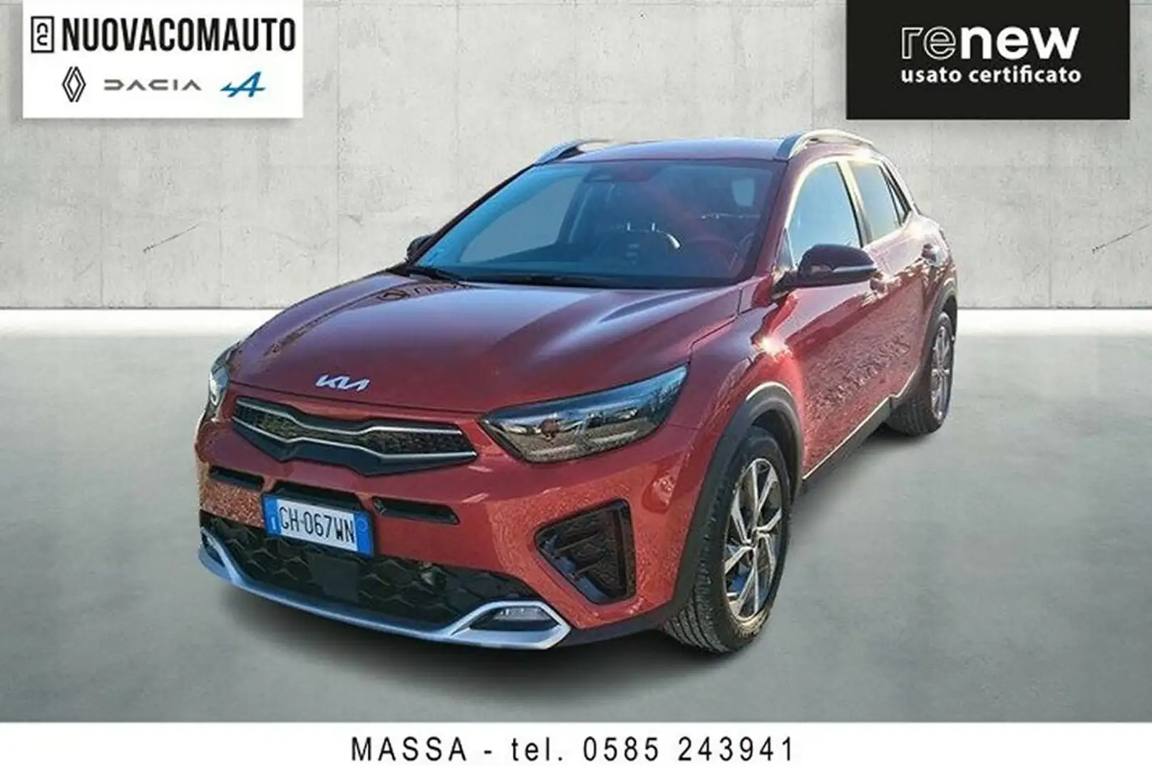 Kia Stonic 1.0 t-gdi mhev GT Line 100cv imt Rosso - 1