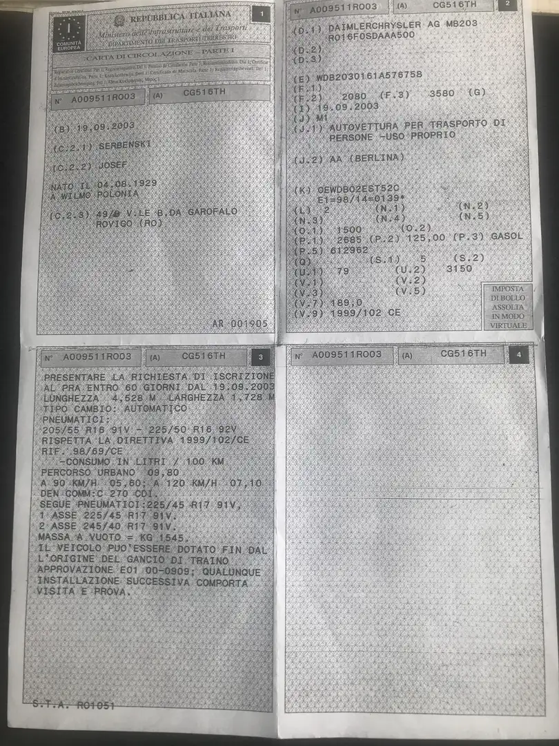 Mercedes-Benz C 270 cdi Classic - 1