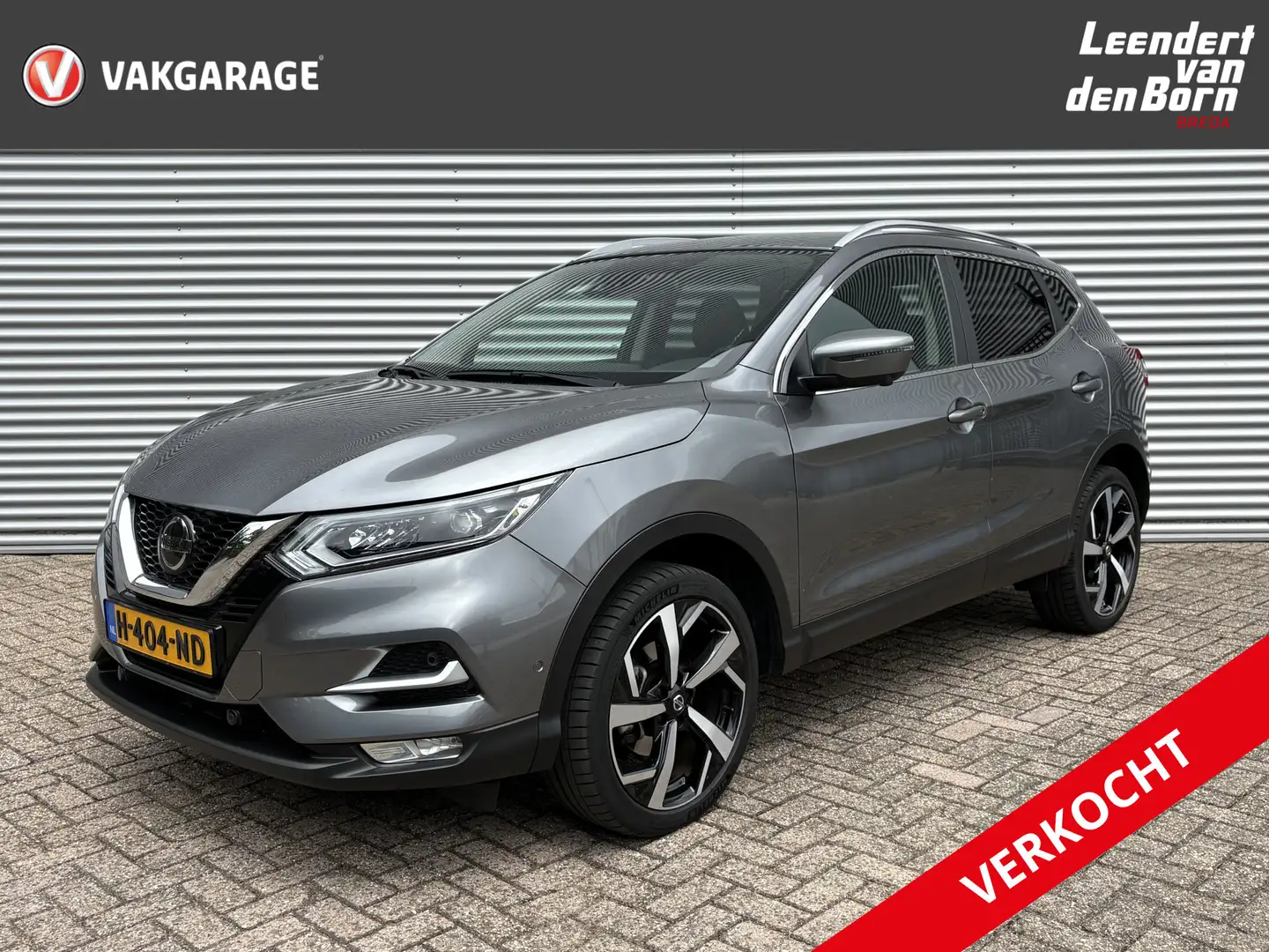 Nissan Qashqai 1.3 DIG-T Tekna Navigatie | 360 Camera | Stoelverw Gris - 1