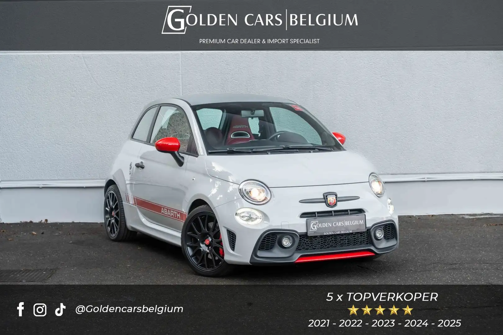 Abarth 595 Competizione 70th Anniversary BEATS/SPORT/CARPLAY/LED Gris - 1