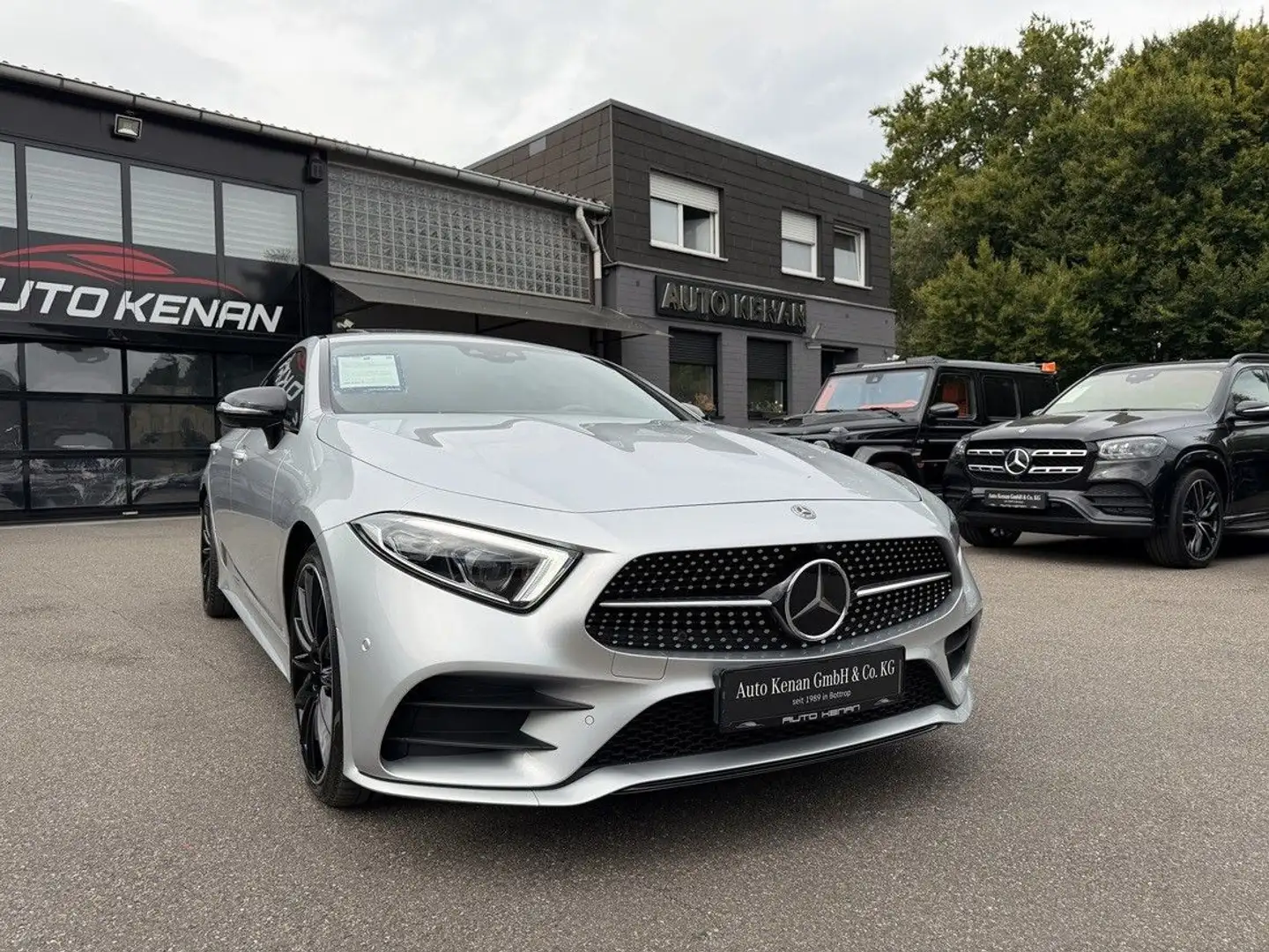 Mercedes-Benz CLS 220 d AMG Line DTR/SHD/Leder/Night/LED/360/20 Silber - 1
