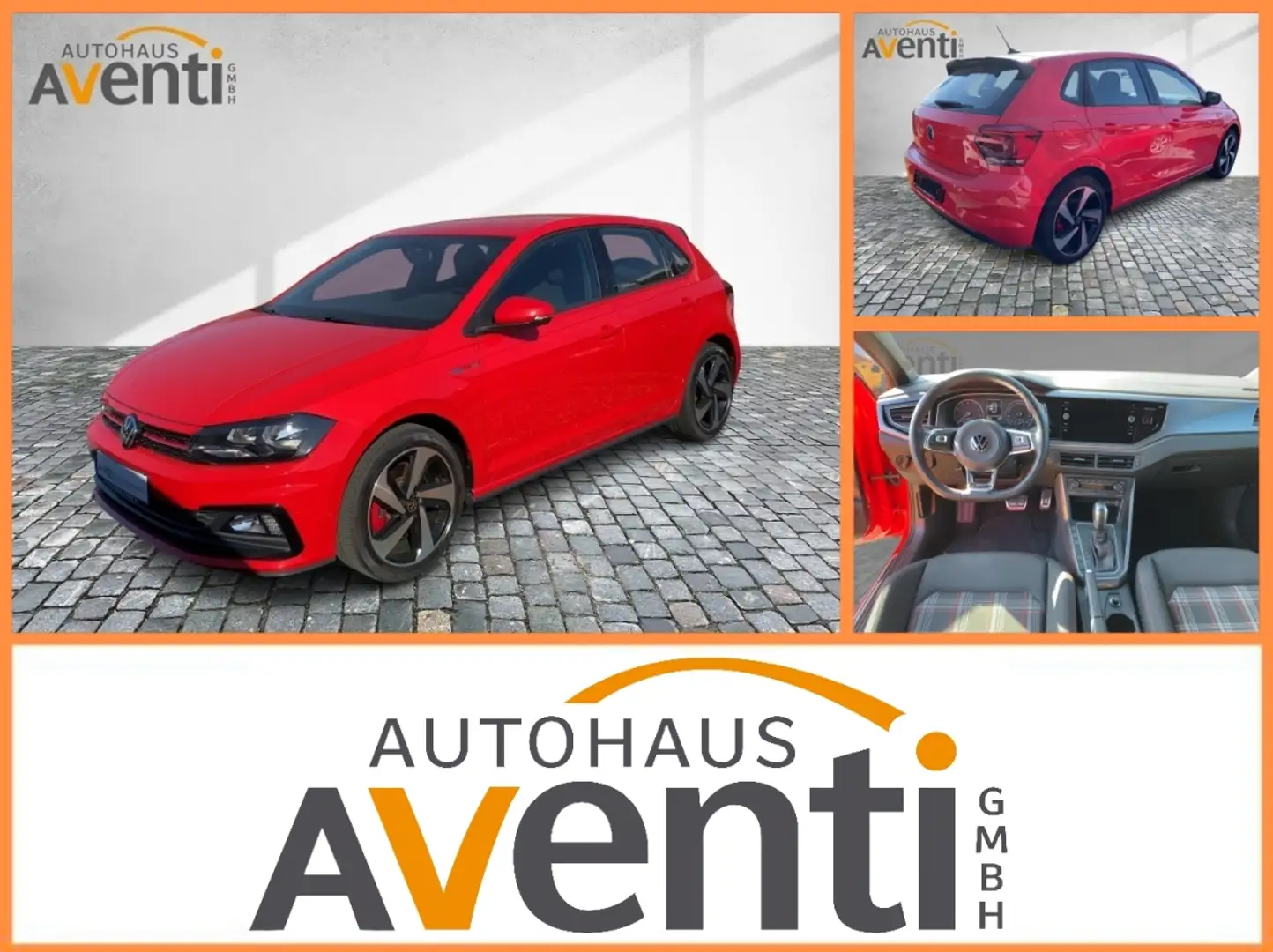 Volkswagen Polo VI GTI *DSG*SHZ*LMF 17 Zoll*W-Paket*PDC* Rot - 1