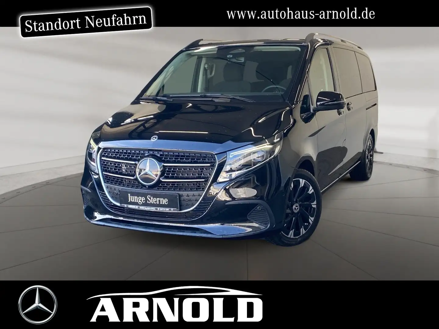 Mercedes-Benz V 250 V 250 d STYLE Lang DISTRONIC 360° MULTIBEAM AHK Black - 1