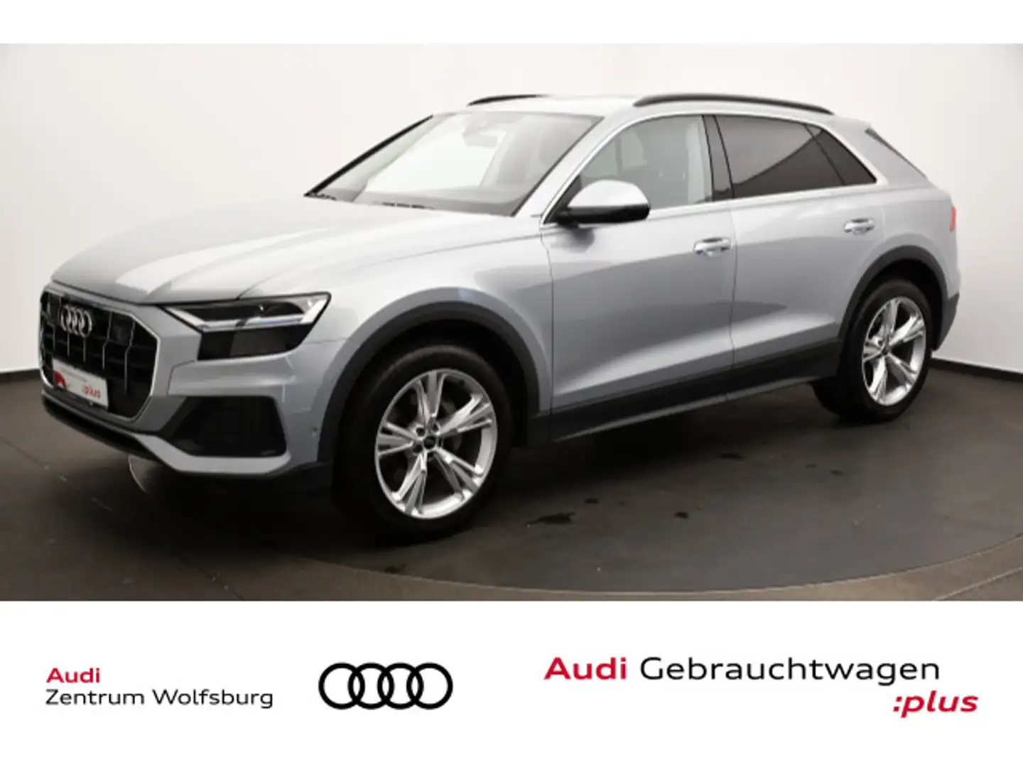 Audi Q8 50 TDI Tiptronic quattro AHK/Pano/Rückkam Argintiu - 1