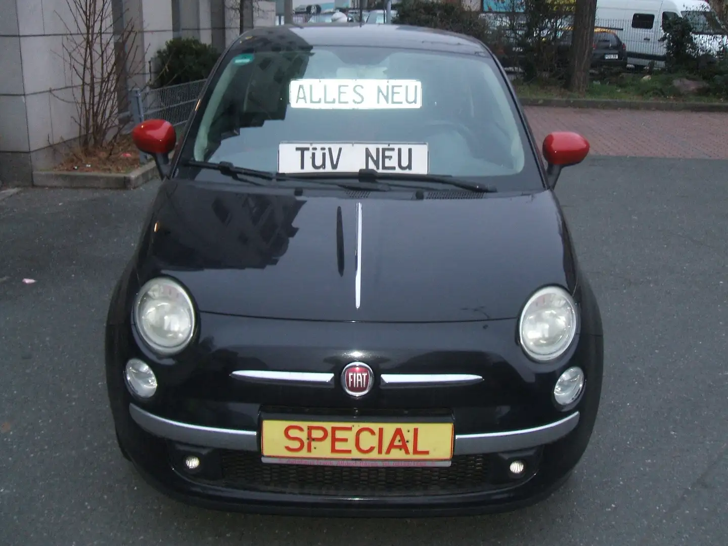 Fiat 500 -1,3*TOP Sonder-Modell*Auf Wunsch TÜV-ALLES-NEU Negro - 1