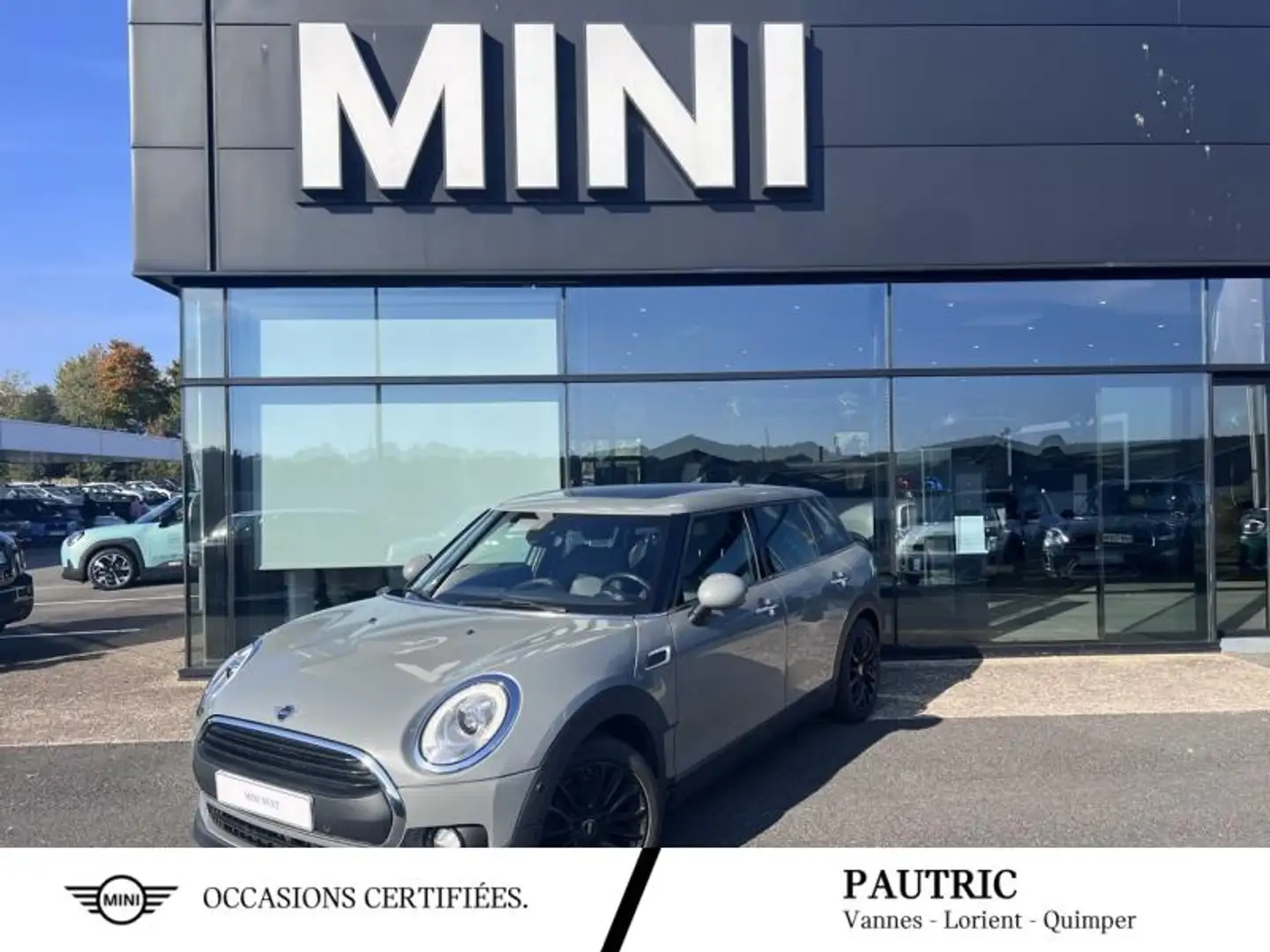MINI One One 102ch Kensington Euro6d-T Gris - 1
