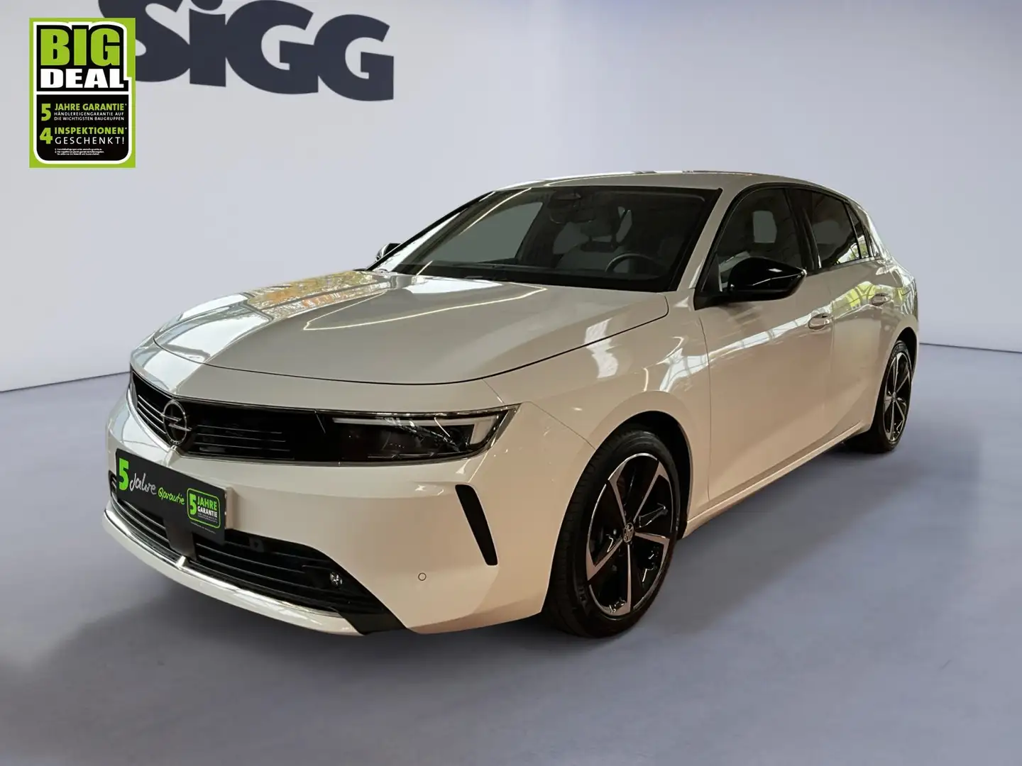 Opel Astra Edition Hybrid PHEV ACC AUT Akustikglas LM Weiß - 2