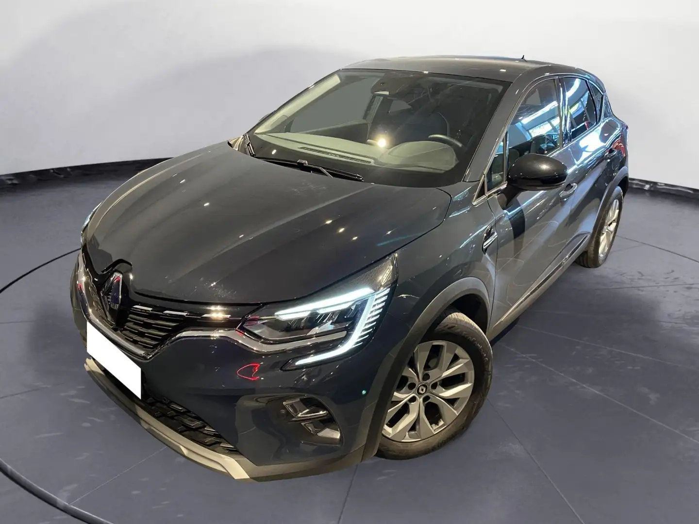 Renault Captur TCe 12V 100 CV GPL Intens Blauw - 1