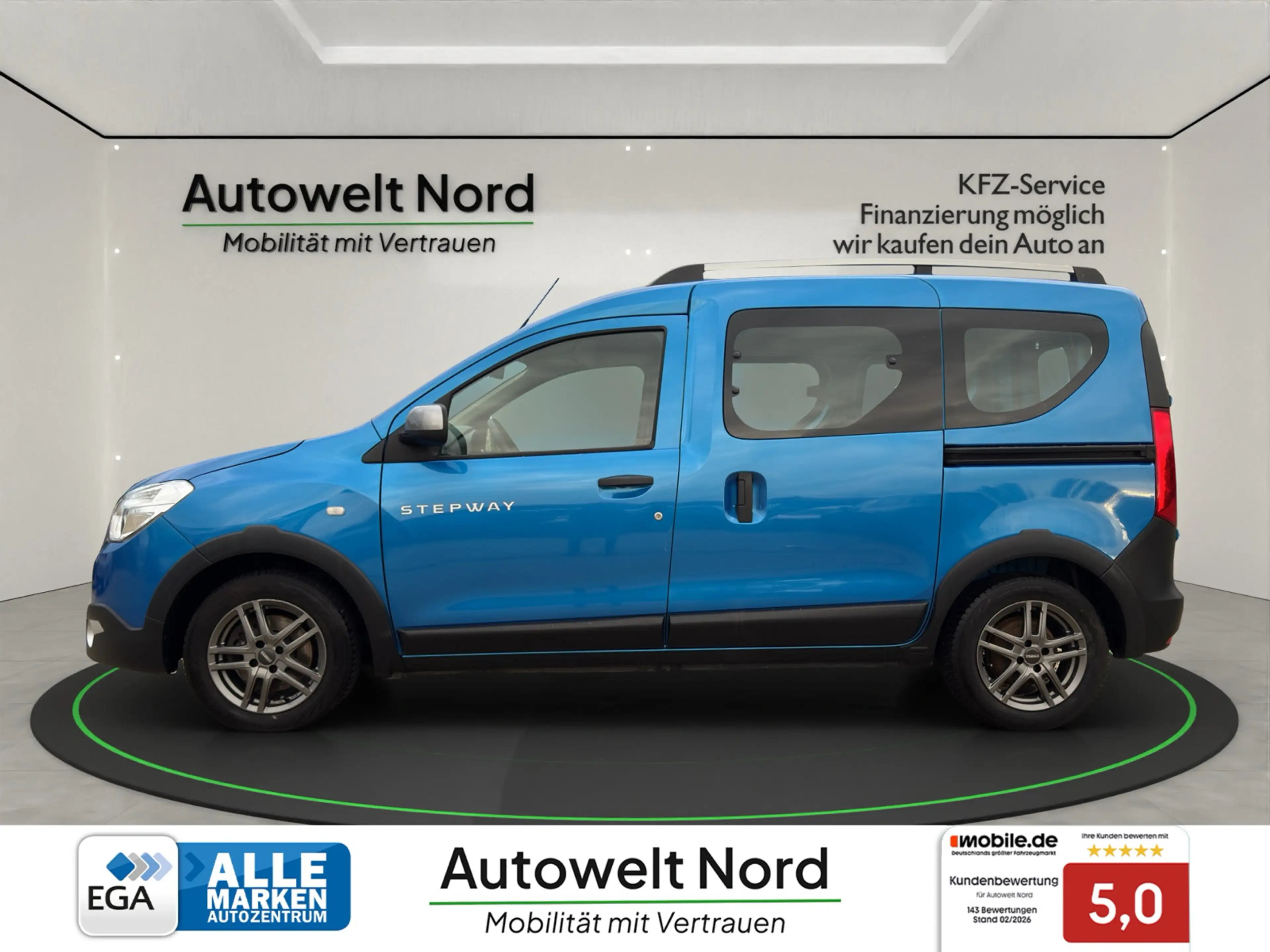 Dacia Dokker Stepway Plus~NAVI~AHK~BT~SHZG~LED~R-CAM~DISPAY-TOU — photo 7