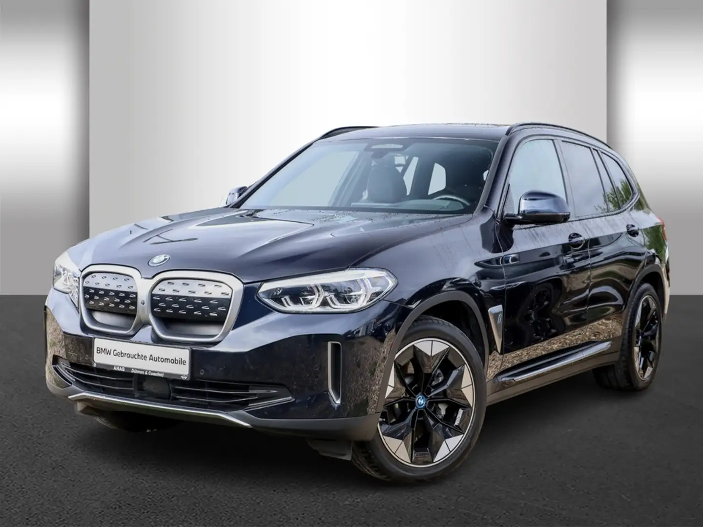 BMW iX3 ix3 80KWH IMPRESSIVE Auto Klimaaut. Head-Up AHK Schwarz - 2