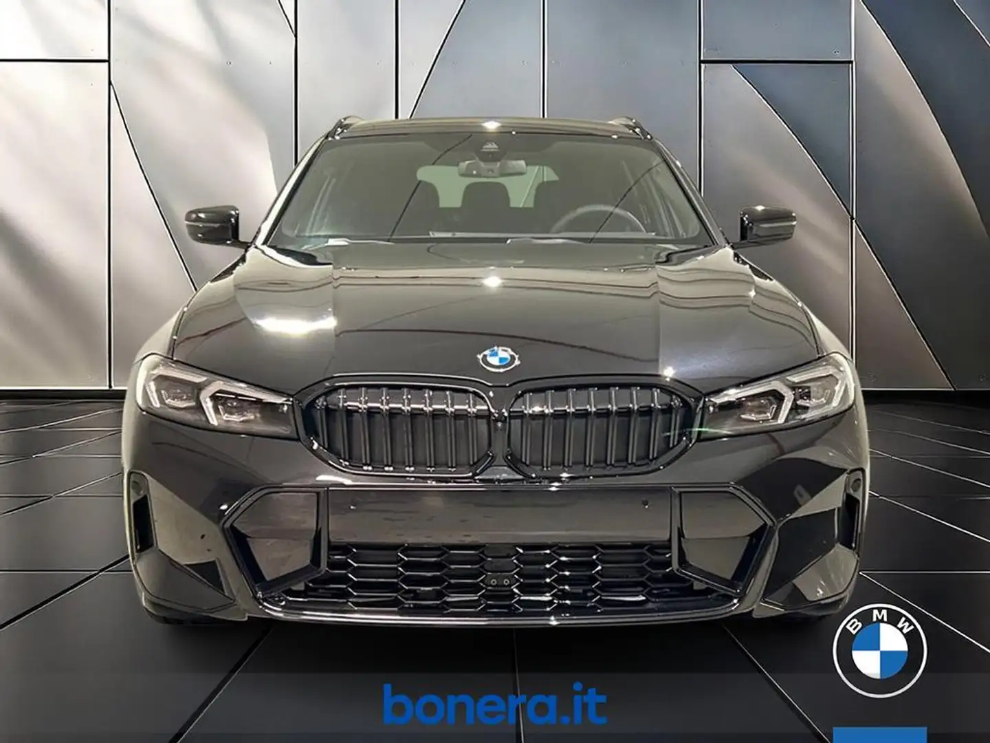 BMW 320 d Touring mhev 48V xdrive MSport Pro auto Nero - 2
