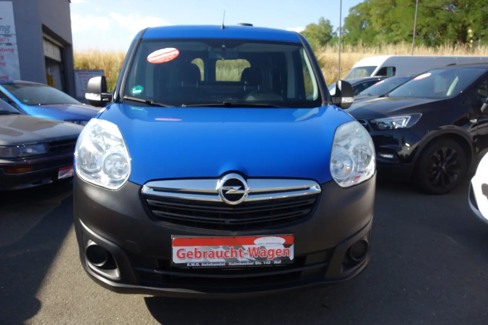 Opel Combo D Kasten Benzin/Erdgas Blau - 2