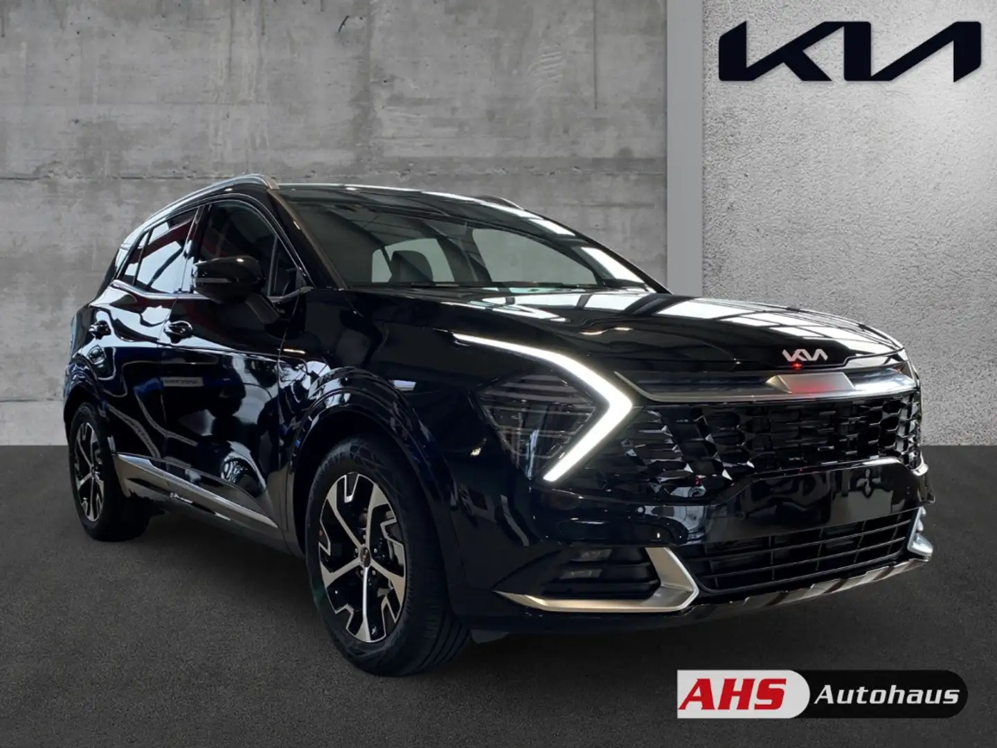 Kia Sportage Spirit 4WD 1.6 T-GDI Mild-Hybrid EU6e Navi LED Kam Schwarz - 2