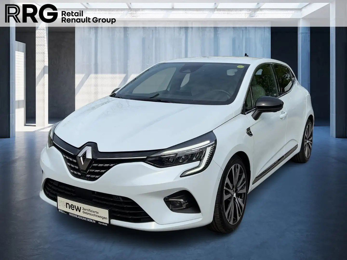 Renault Clio 1.6 E-TECH 140 Initiale Paris Hybrid Weiß - 1