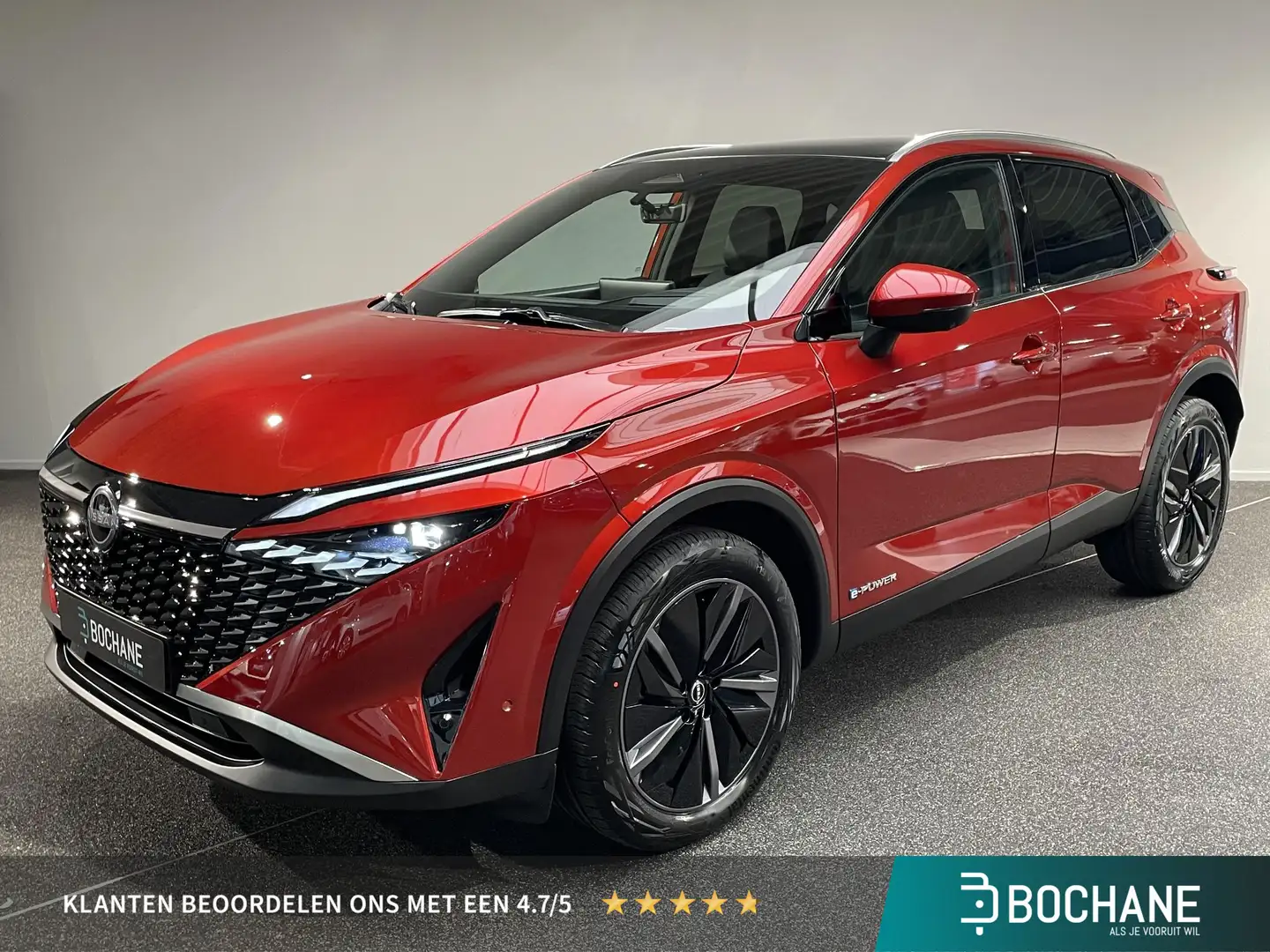 Nissan Qashqai 1.5 e-Power Tekna Plus Rood - 1